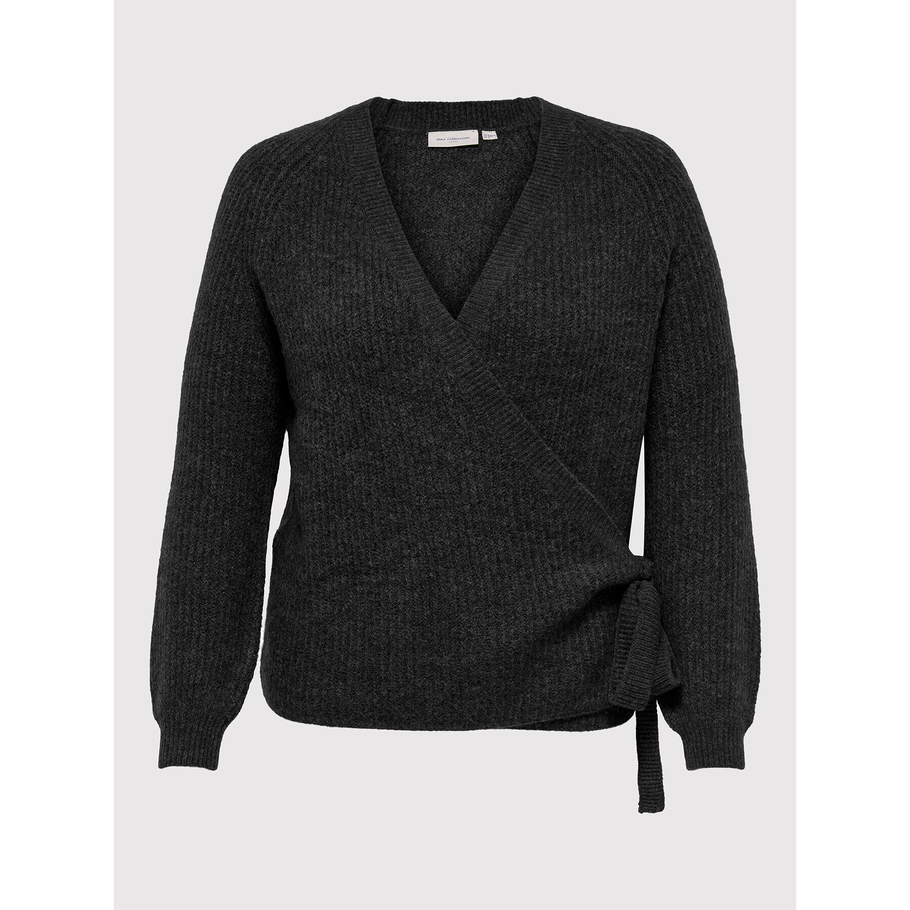 ONLY Carmakoma Pulover Karin 15252992 Negru Regular Fit - Pled.ro