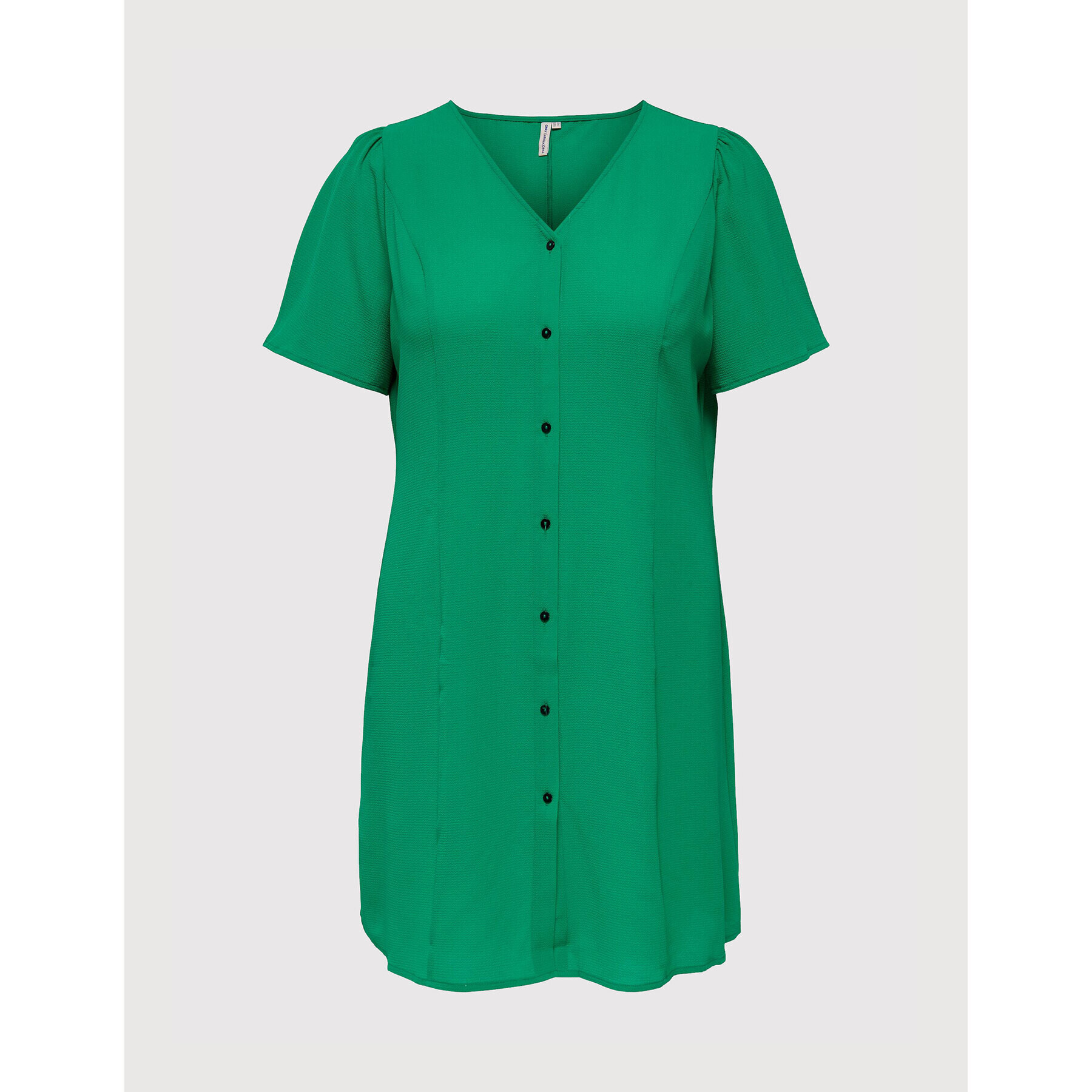 ONLY Carmakoma Rochie de zi Luxmille 15265908 Verde Regular Fit - Pled.ro