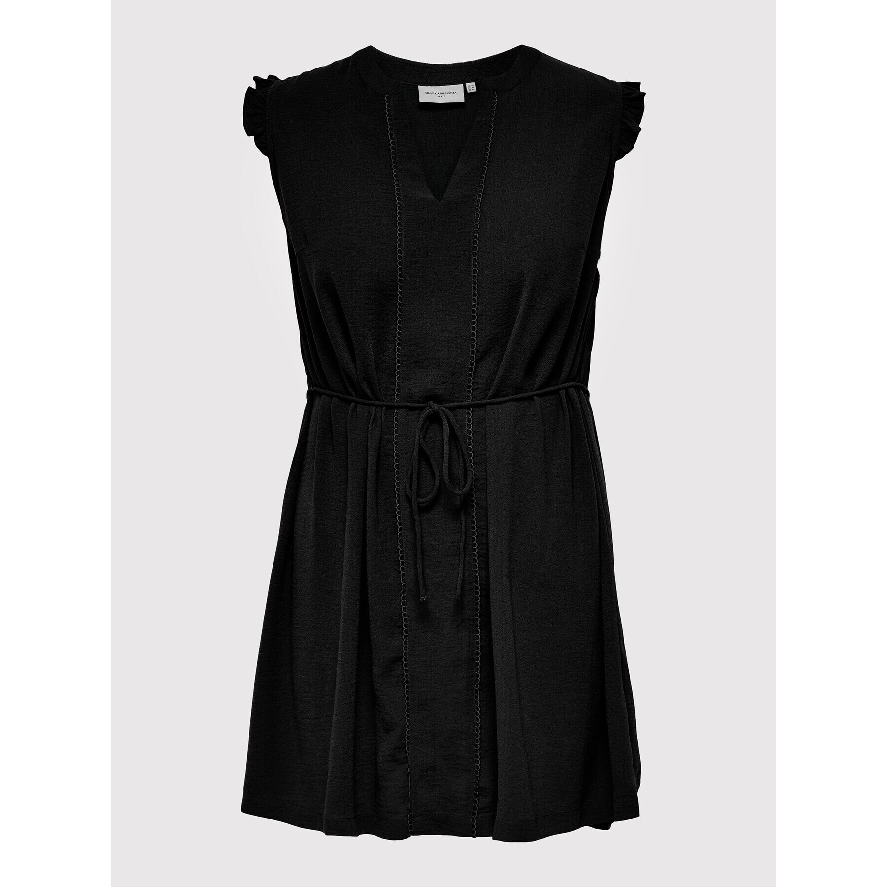 ONLY Carmakoma Rochie de zi Paello 15264928 Negru Regular Fit - Pled.ro