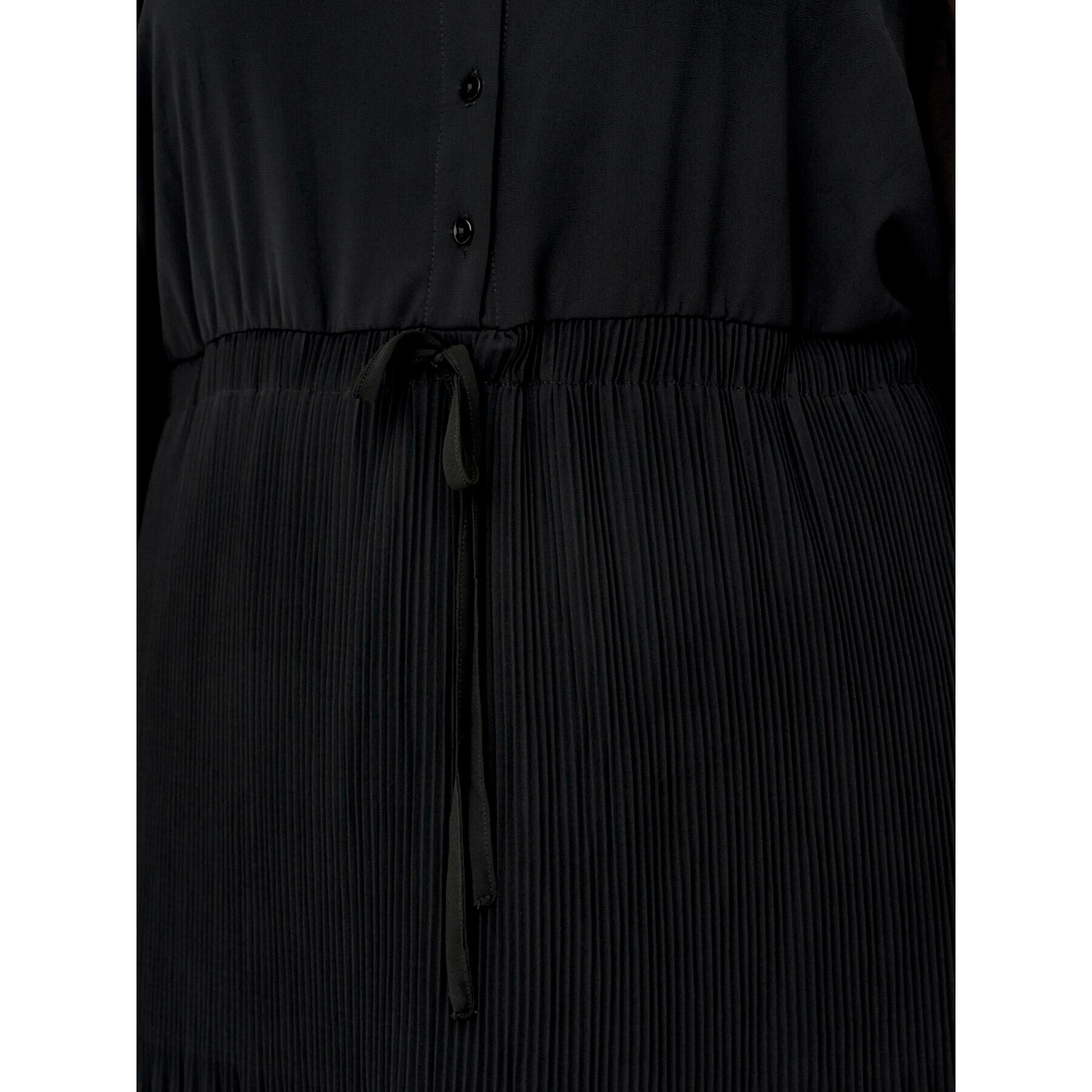 ONLY Carmakoma Rochie de zi Piona 15302029 Negru Regular Fit - Pled.ro