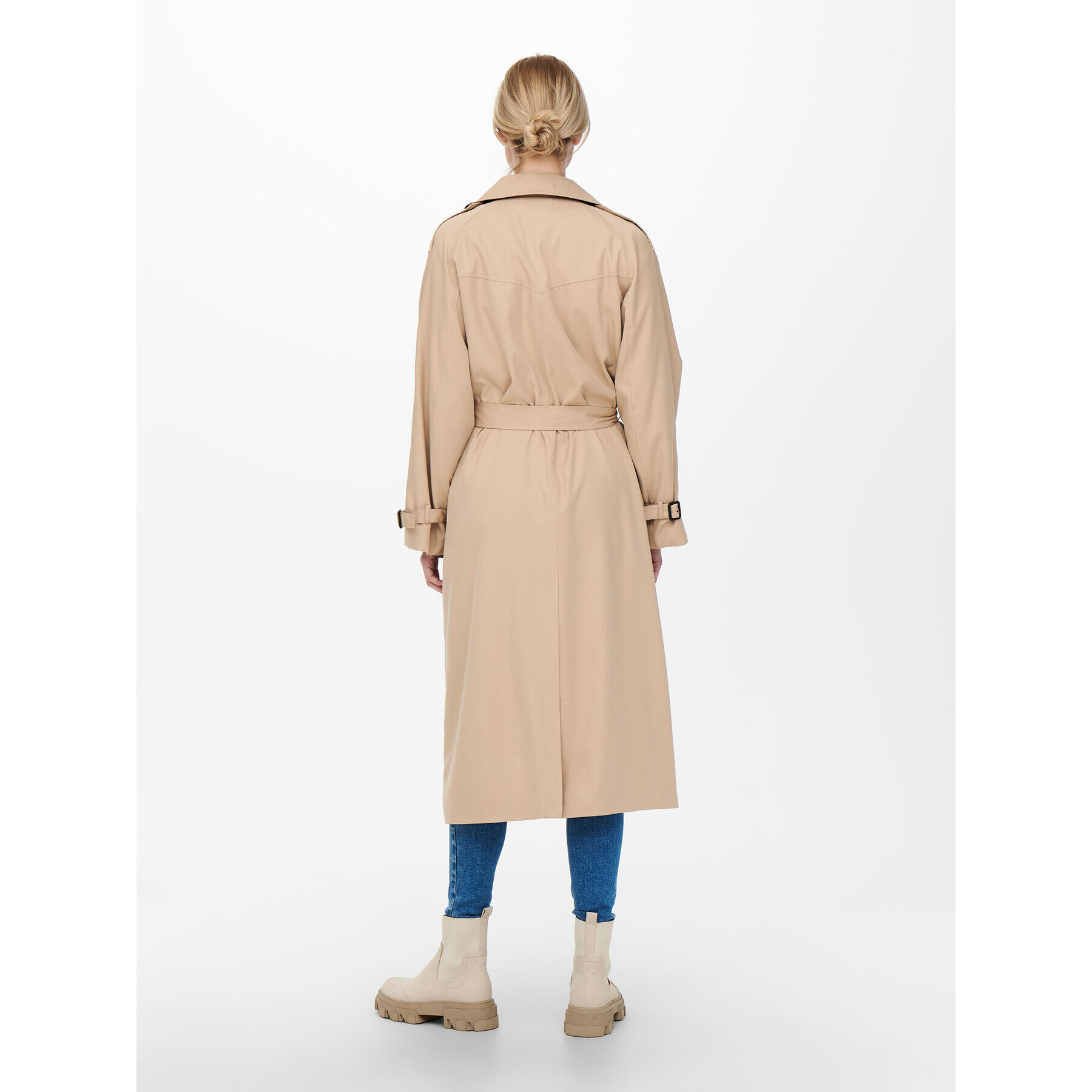 ONLY Trench 15242306 Bej Regular Fit - Pled.ro