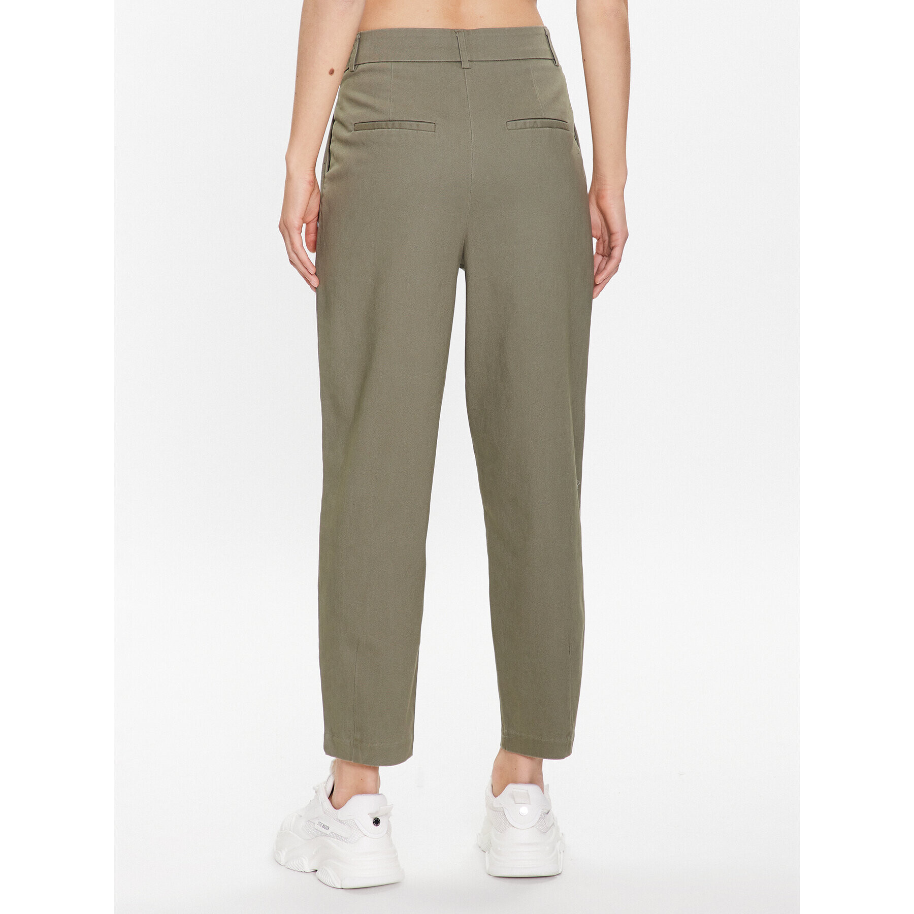 ONLY Pantaloni chino 15263908 Verde Balloon Fit - Pled.ro