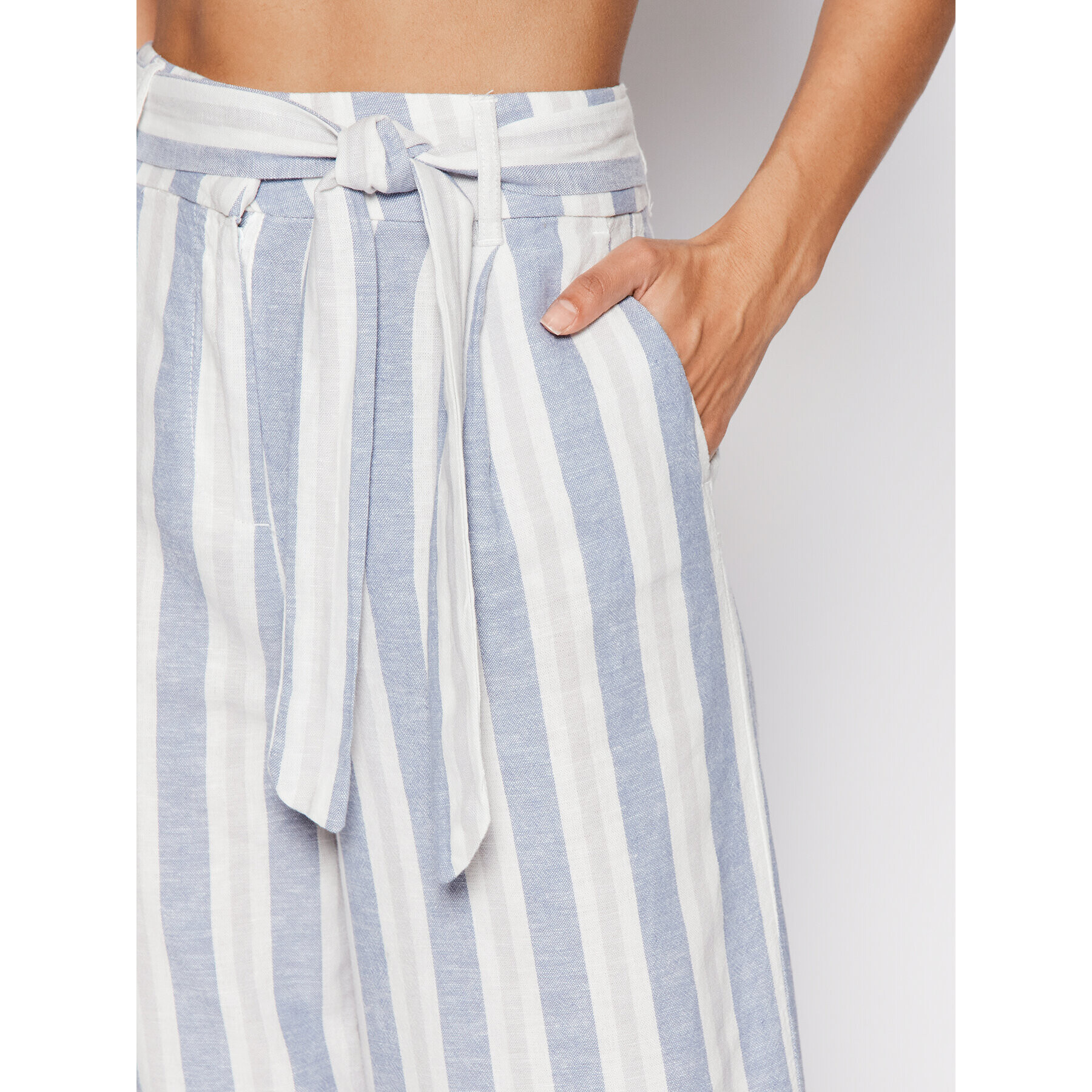 ONLY Pantaloni culotte Caro 15255128 Albastru Relaxed Fit - Pled.ro