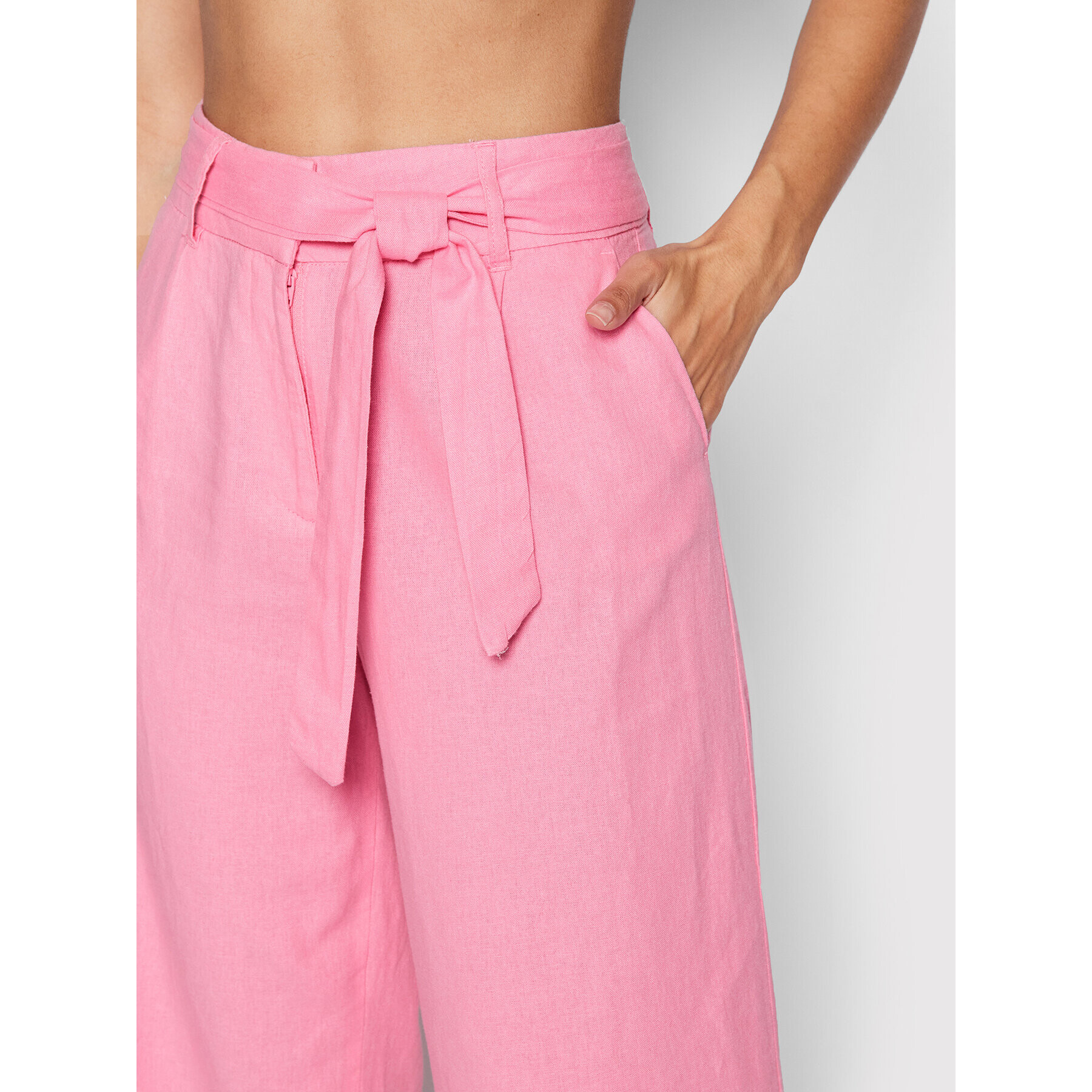 ONLY Pantaloni culotte Caro 15255128 Roz Regular Fit - Pled.ro