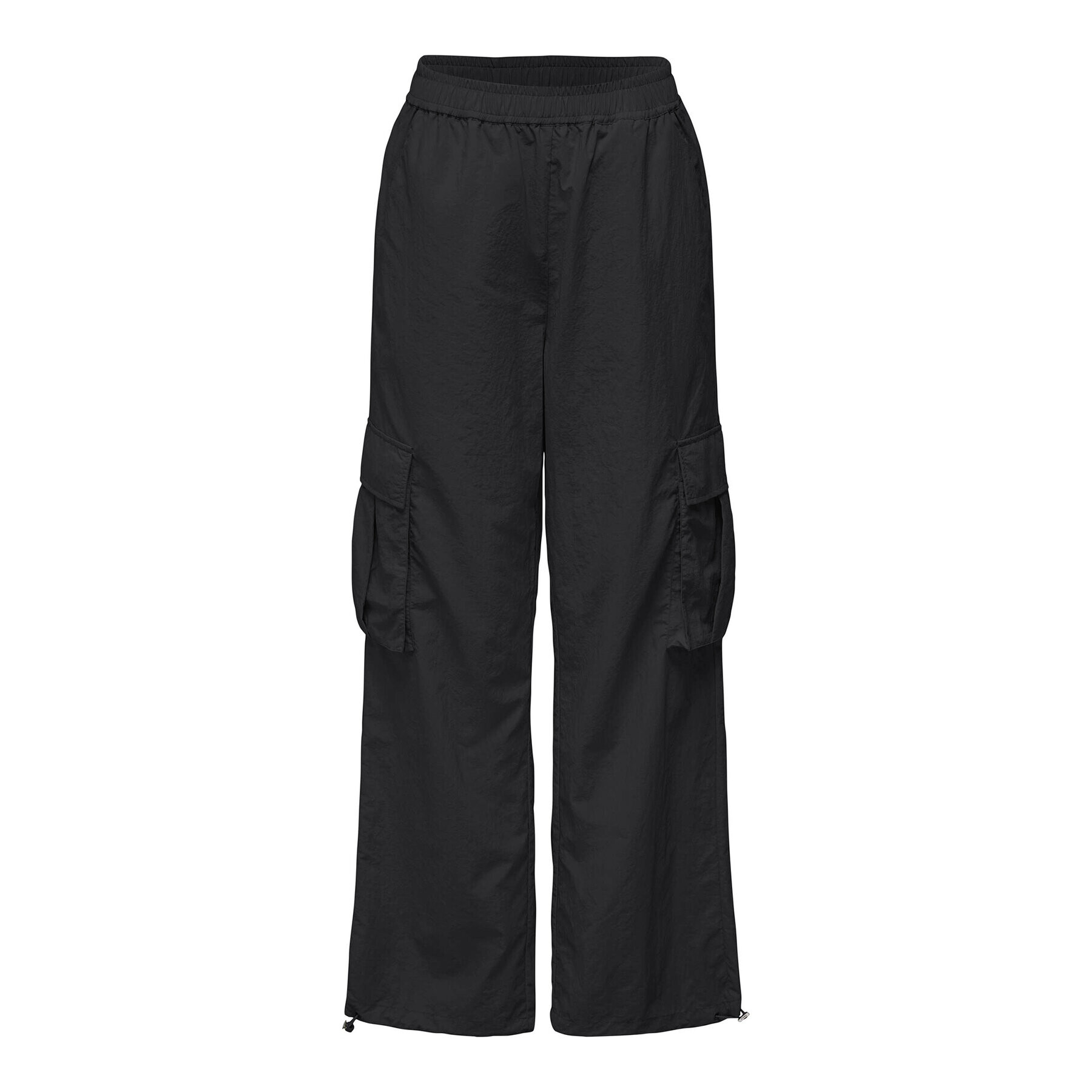 ONLY Pantaloni din material 15288248 Negru Cargo Fit - Pled.ro