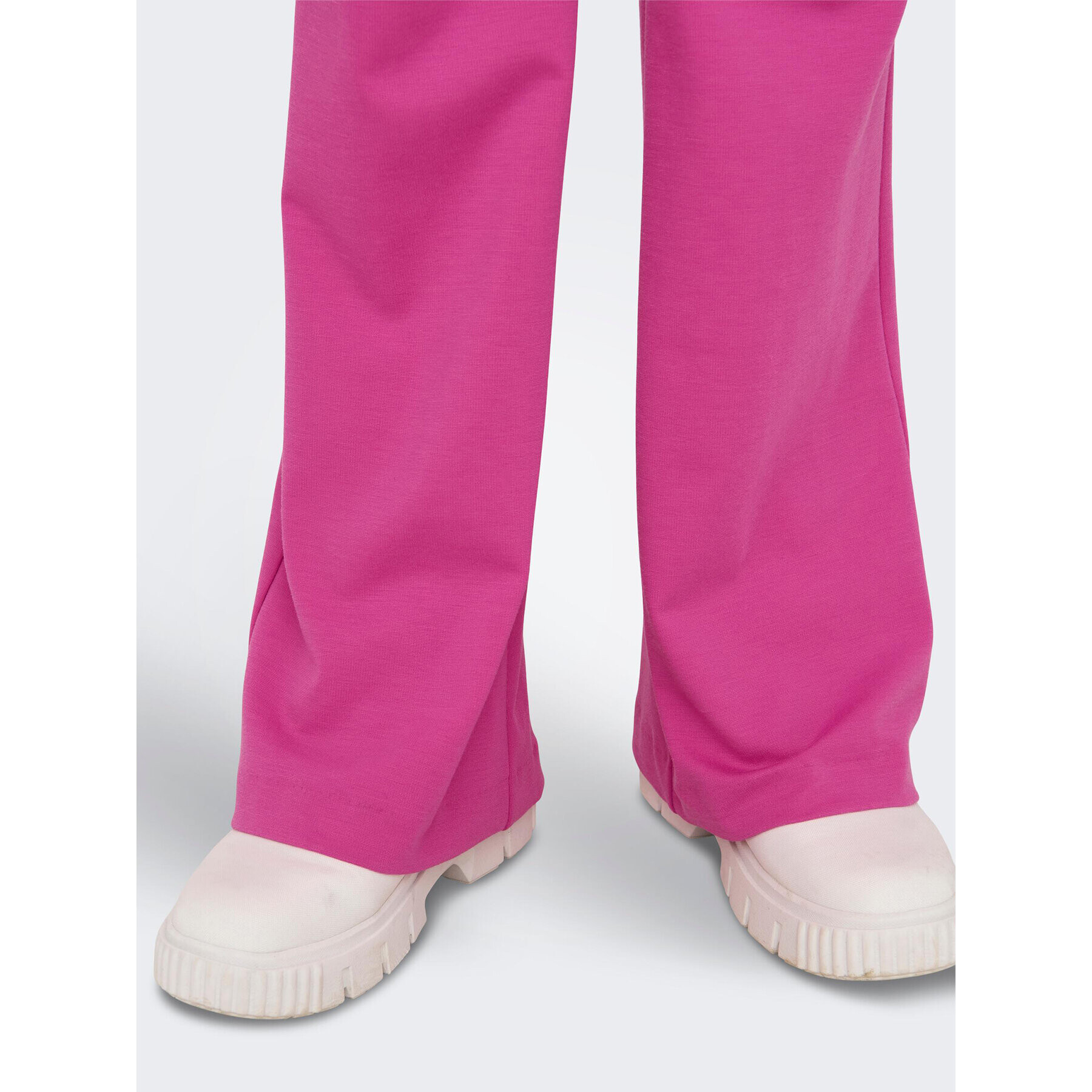 ONLY Pantaloni din material Peach 15298660 Roz Flared Fit - Pled.ro