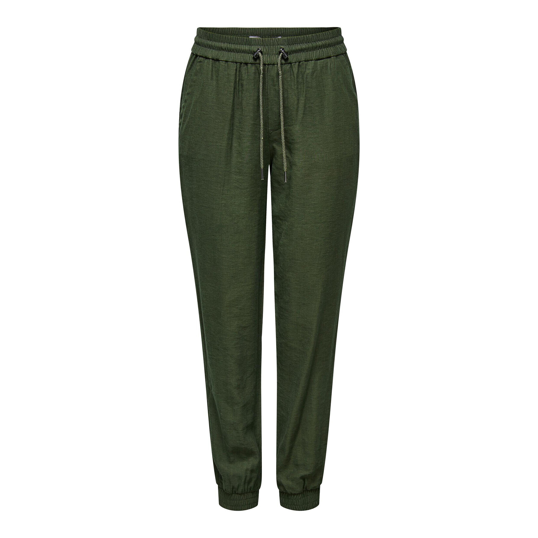 ONLY Pantaloni trening 15203946 Verde Regular Fit - Pled.ro