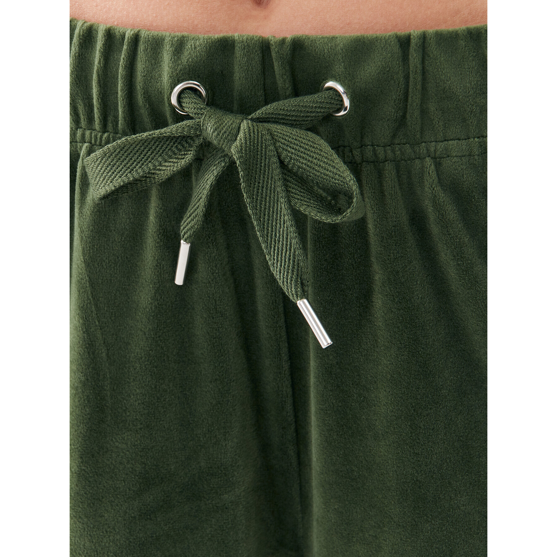 ONLY Pantaloni trening 15302628 Verde Wide Leg - Pled.ro