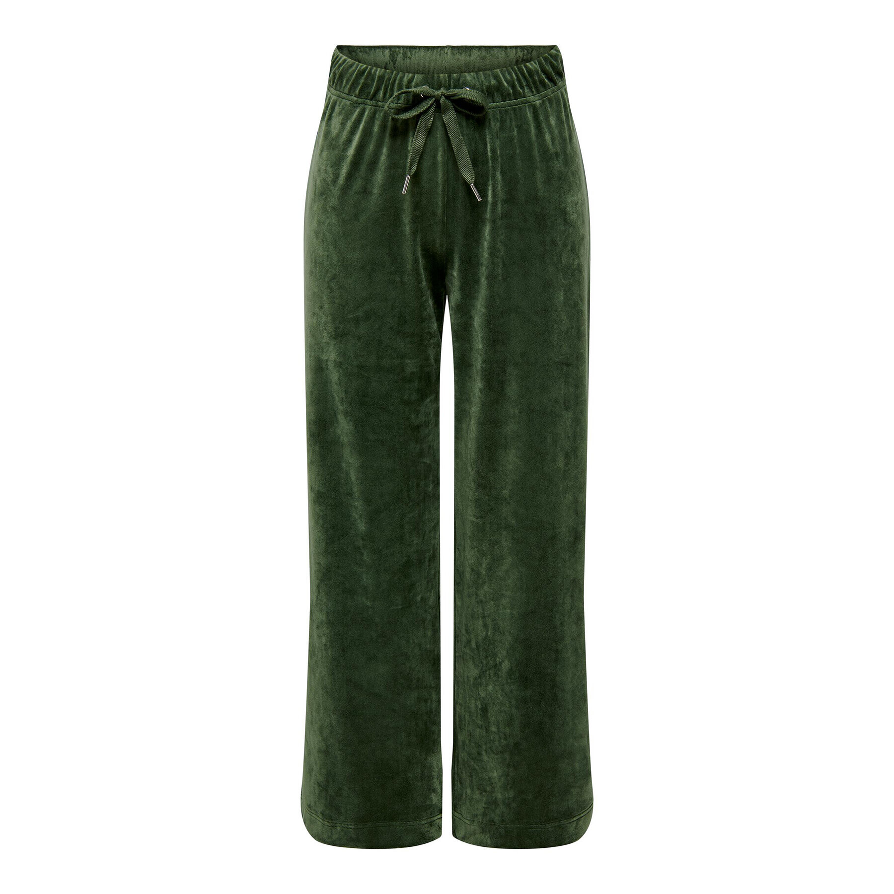 ONLY Pantaloni trening 15302628 Verde Wide Leg - Pled.ro