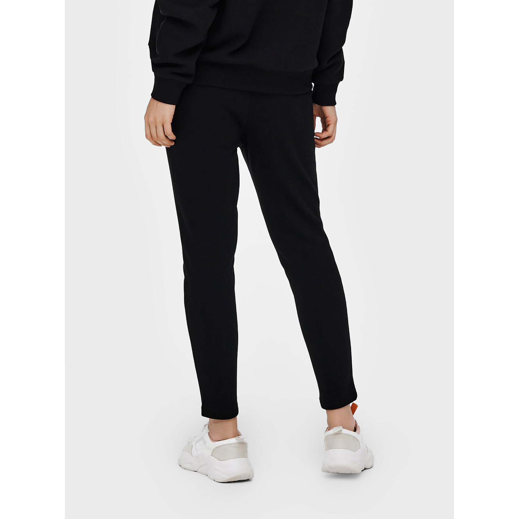 ONLY Pantaloni trening Popsweat 15236294 Negru Loose Fit - Pled.ro