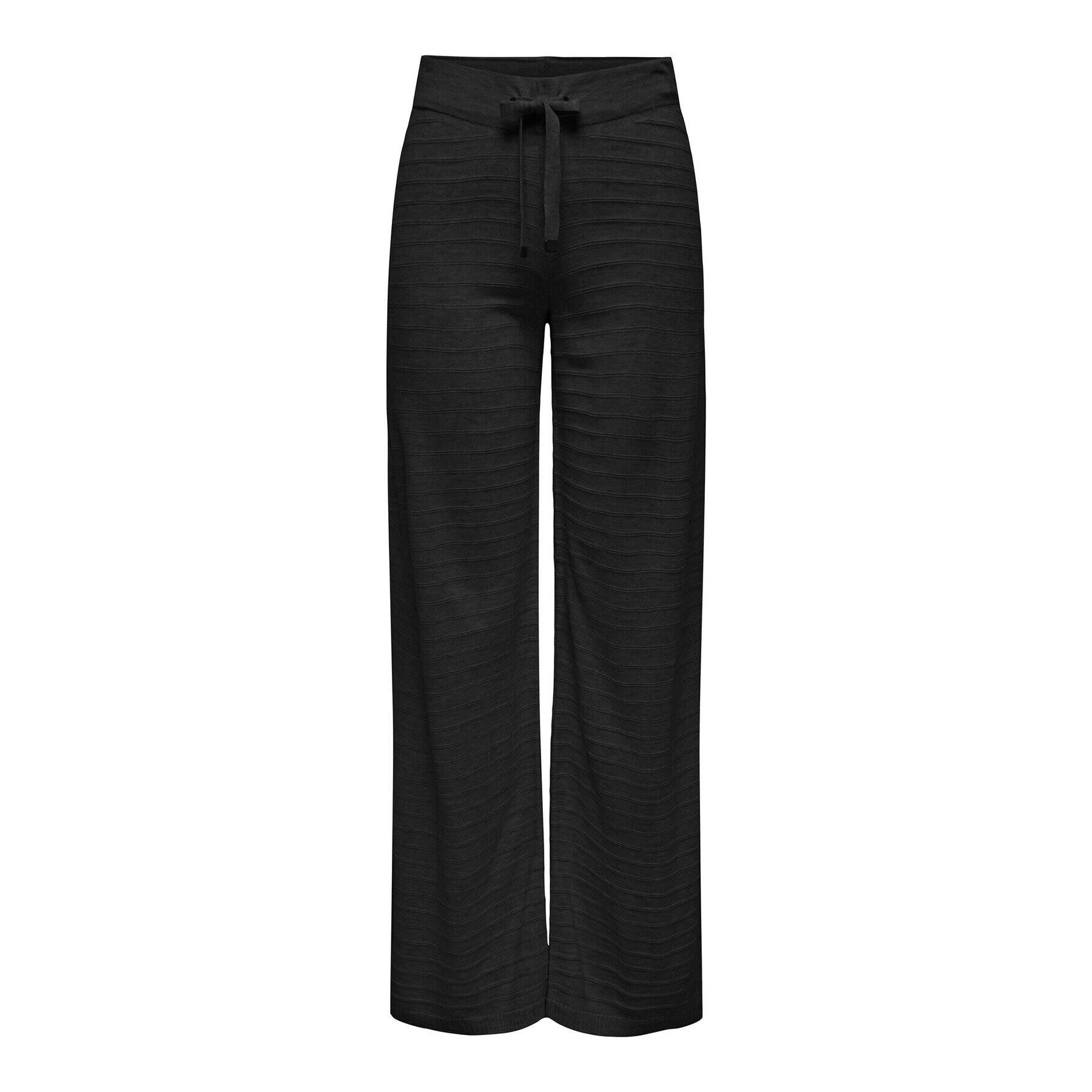 ONLY Pantaloni tricotați 15294501 Negru Wide Leg - Pled.ro