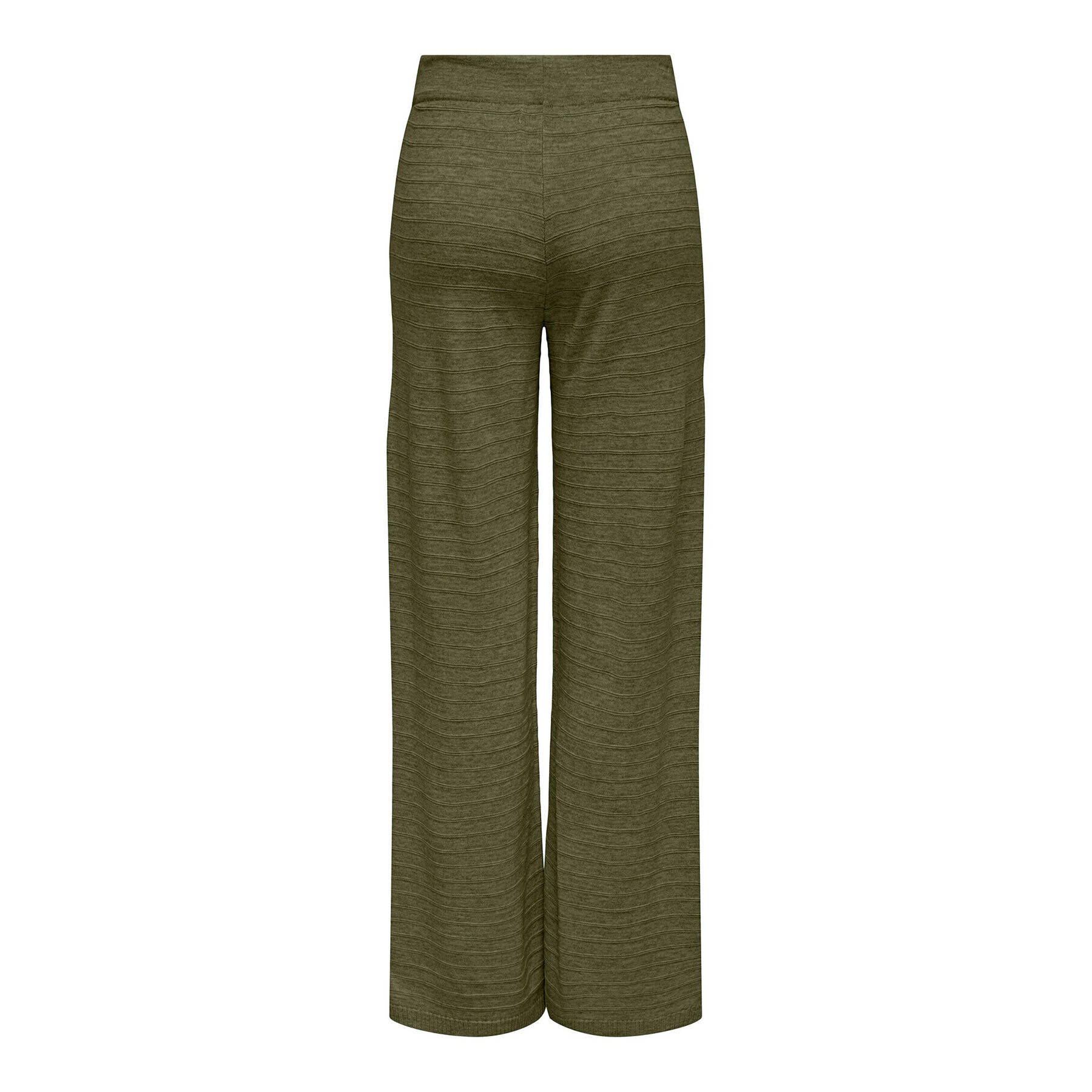 ONLY Pantaloni tricotați 15294501 Verde Wide Leg - Pled.ro