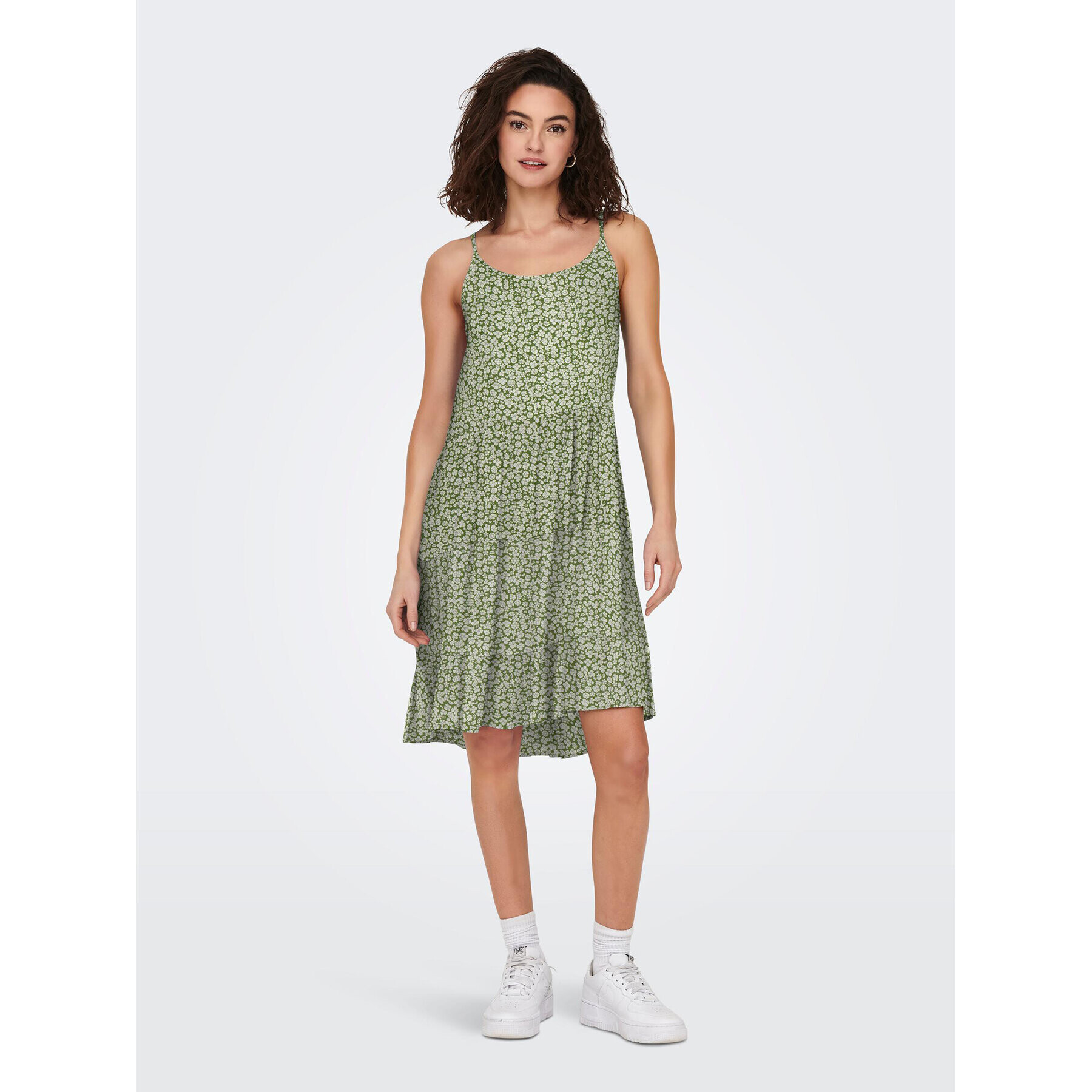 ONLY Rochie de zi 15218451 Verde Regular Fit - Pled.ro