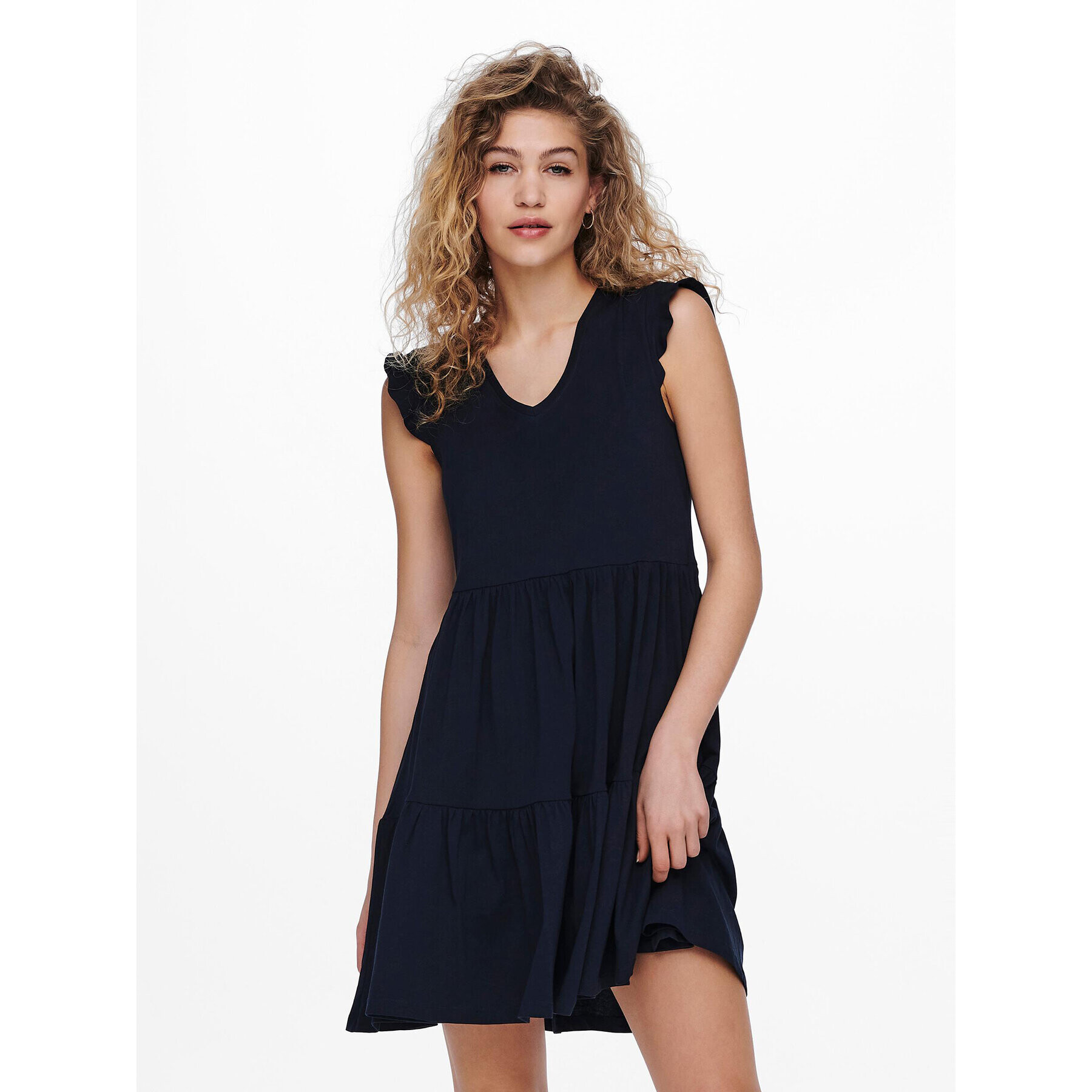 ONLY Rochie de vară May 15226992 Bleumarin Regular Fit - Pled.ro