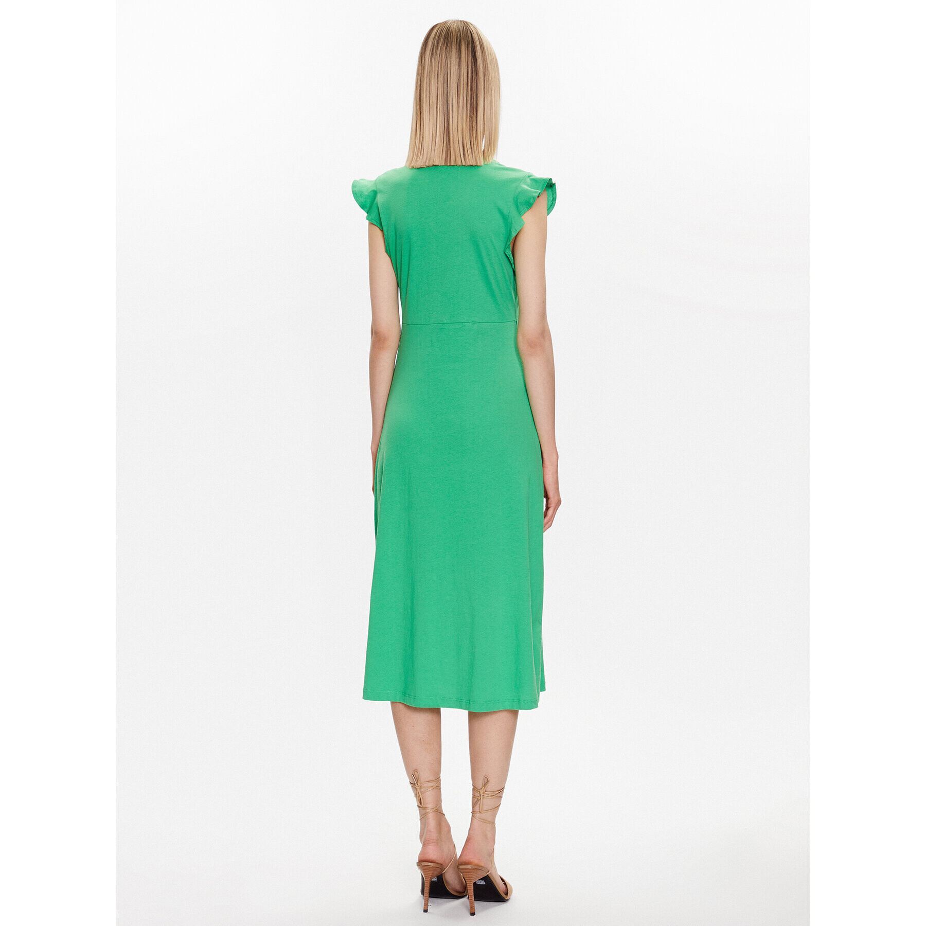 ONLY Rochie de vară May 15257520 Verde Regular Fit - Pled.ro