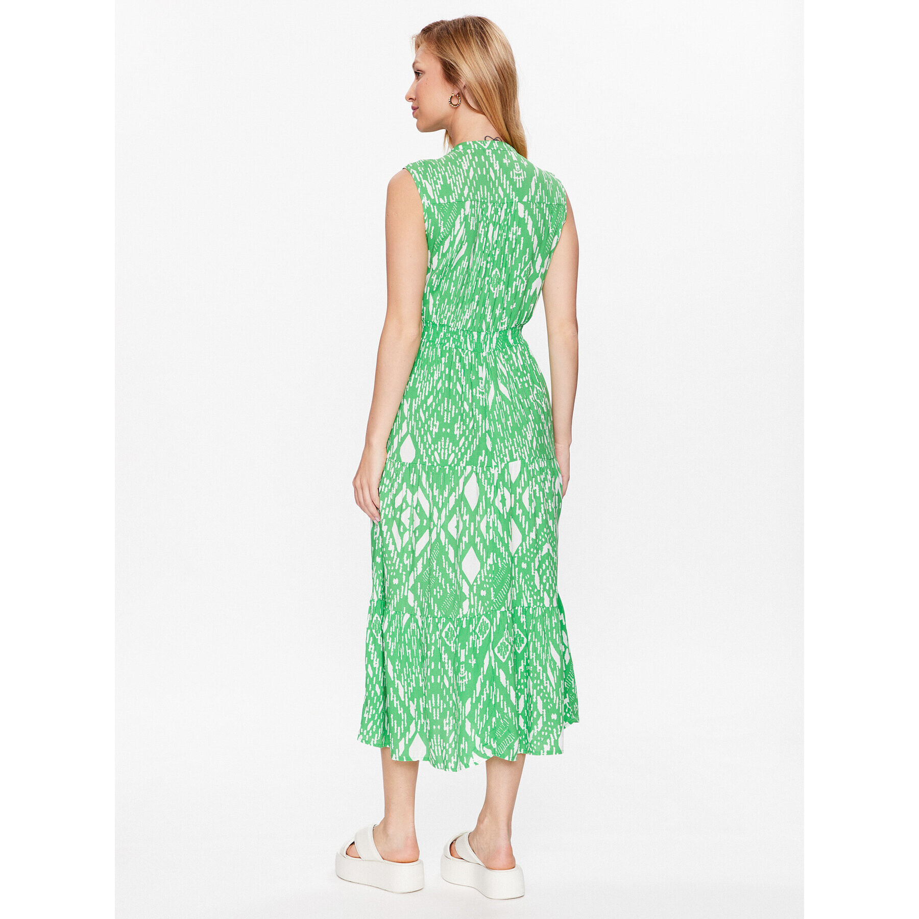 ONLY Rochie de zi 15233752 Verde Regular Fit - Pled.ro