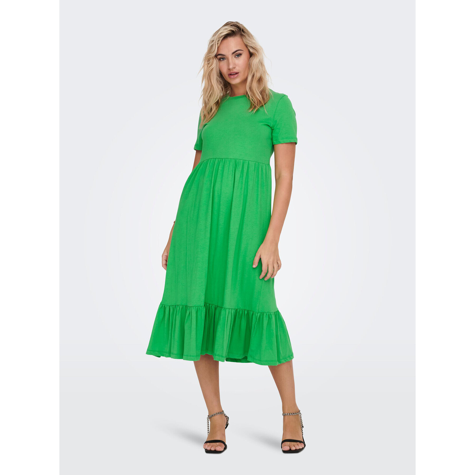 ONLY Rochie de zi 15252525 Verde Regular Fit - Pled.ro