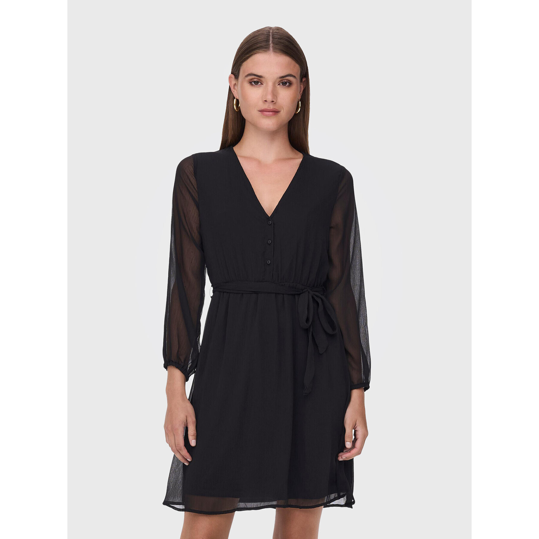 ONLY Rochie de zi Cera 15236376 Negru Regular Fit - Pled.ro