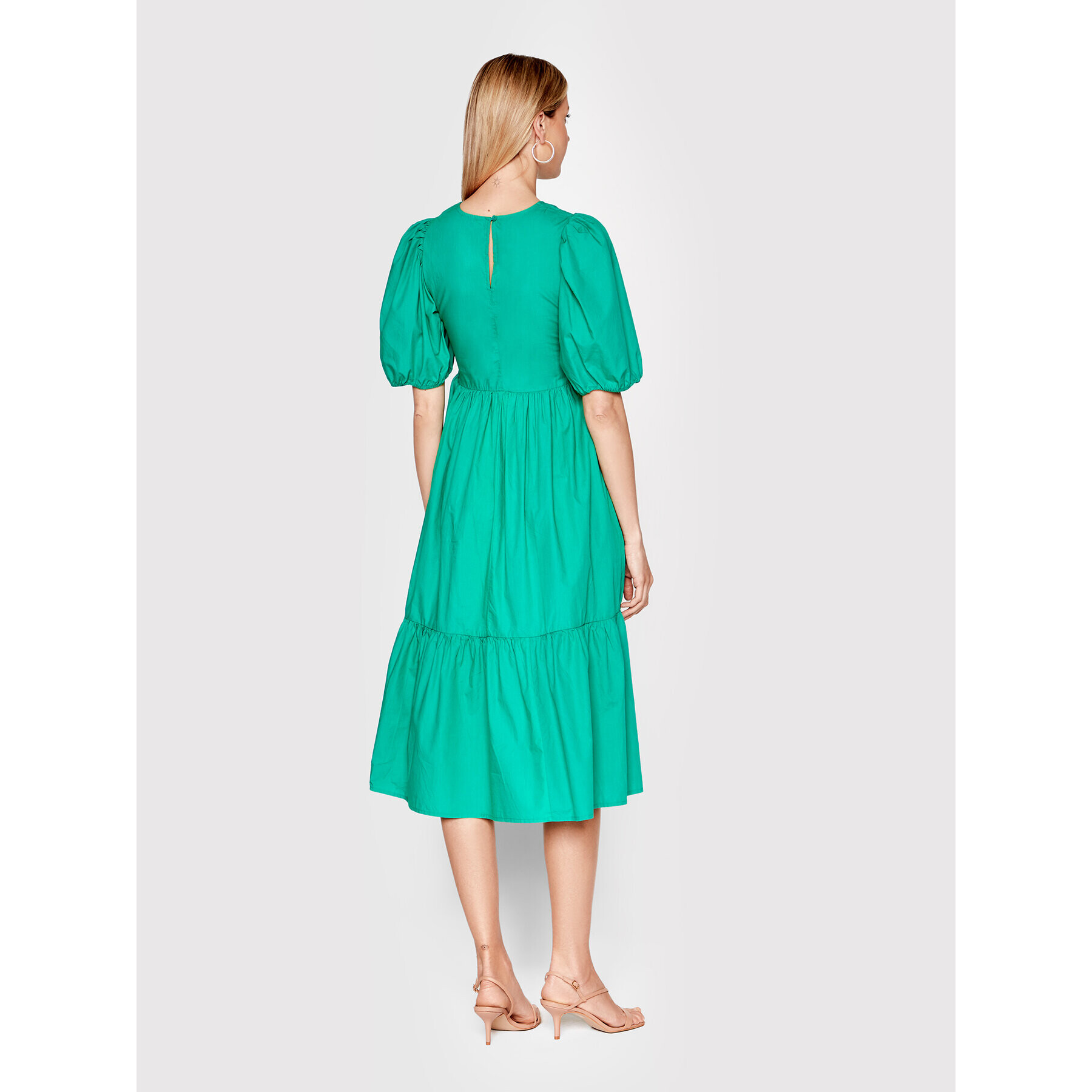 ONLY Rochie de zi Lesley 15256514 Verde Regular Fit - Pled.ro