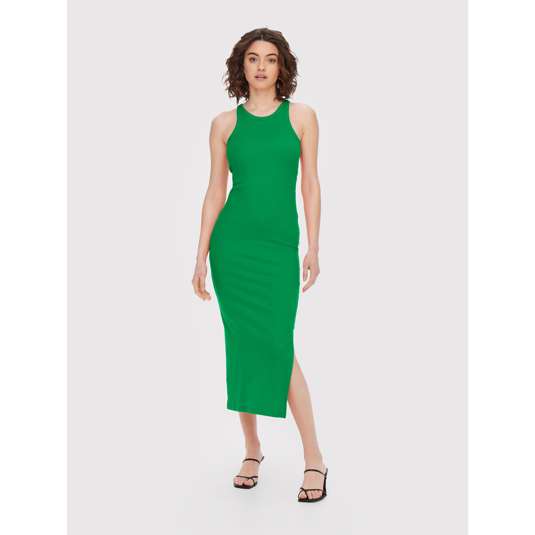 ONLY Rochie de zi Lindsay 15235138 Verde Slim Fit - Pled.ro