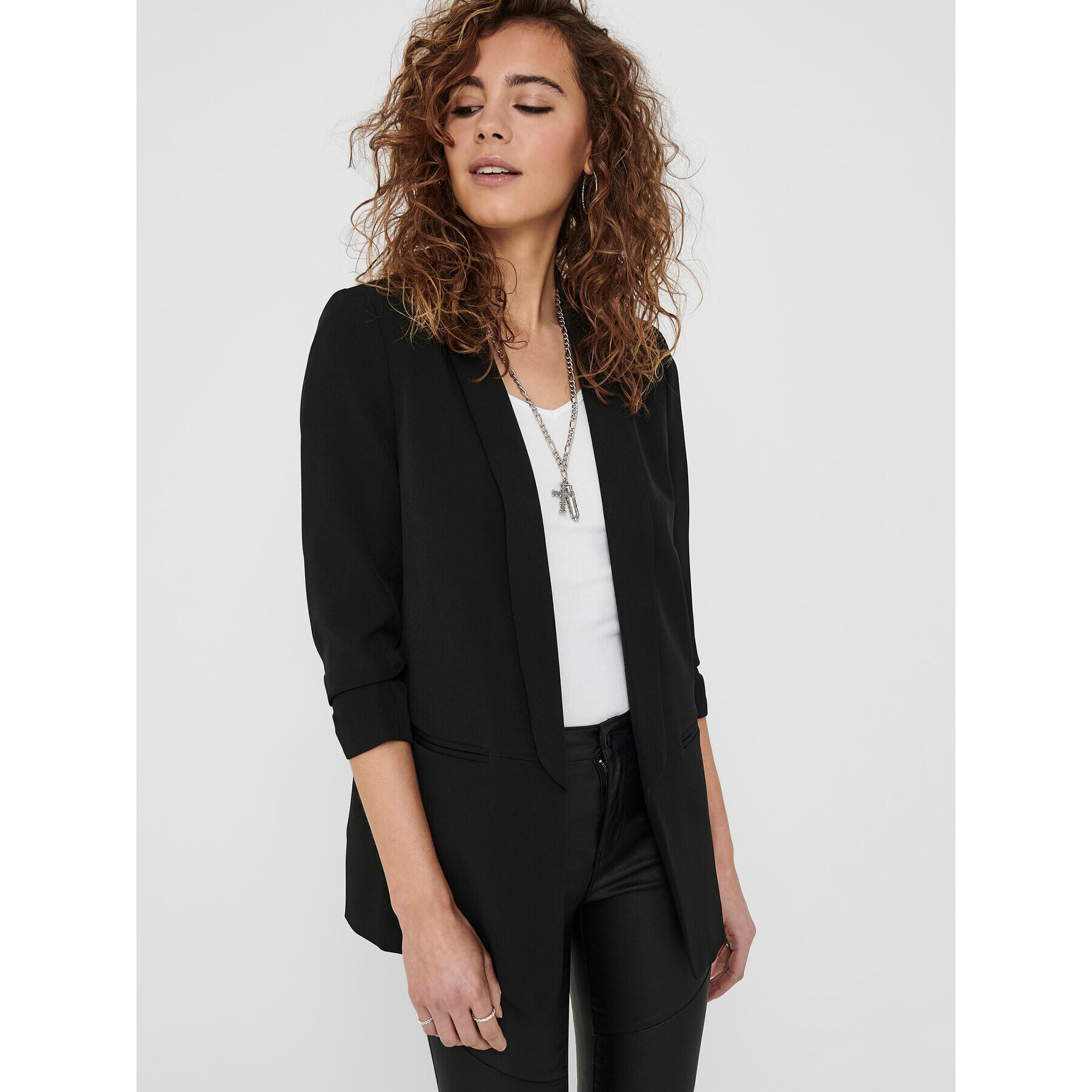 ONLY Sacou Elly 15197451 Negru Regular Fit - Pled.ro