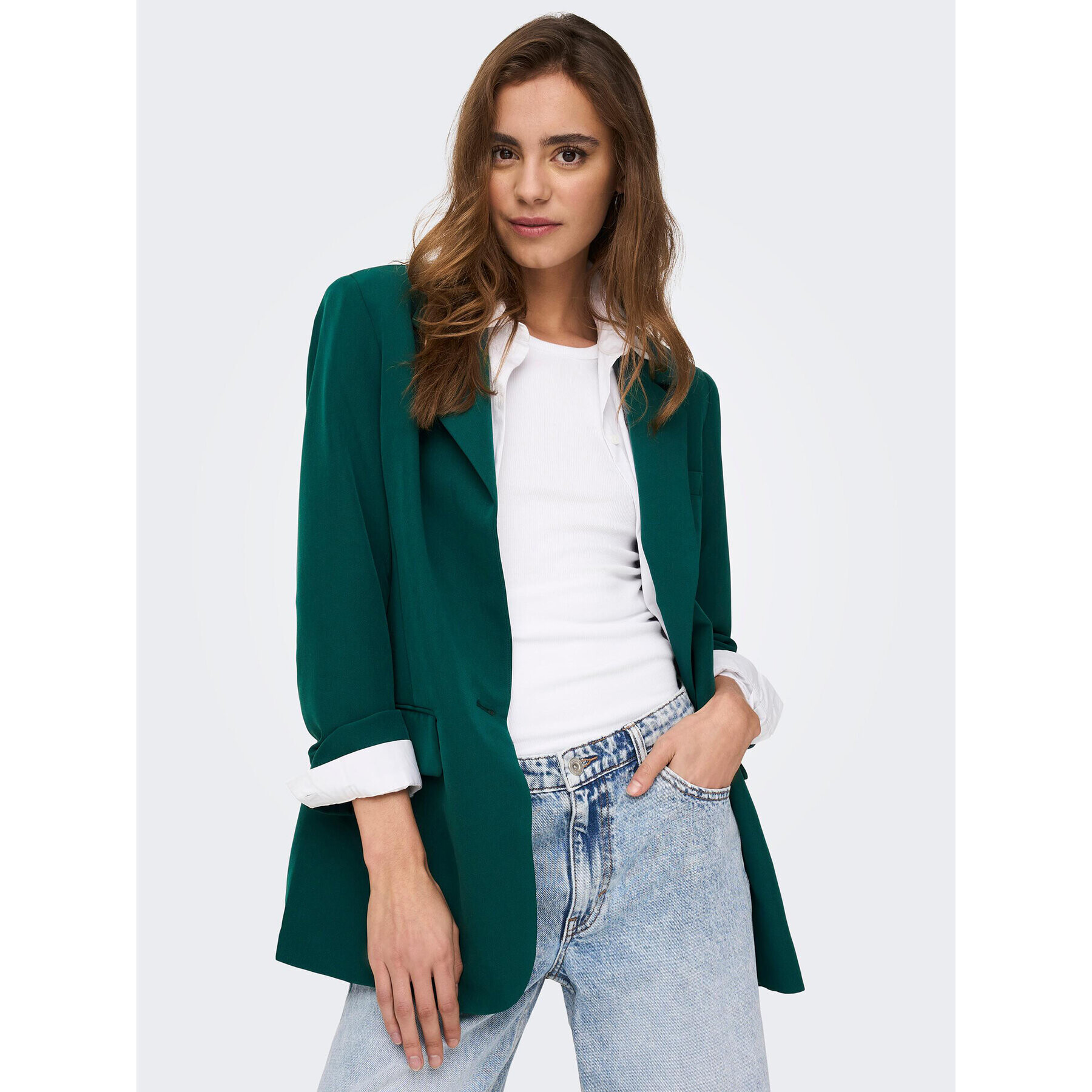 ONLY Sacou 15245698 Verde Oversize - Pled.ro