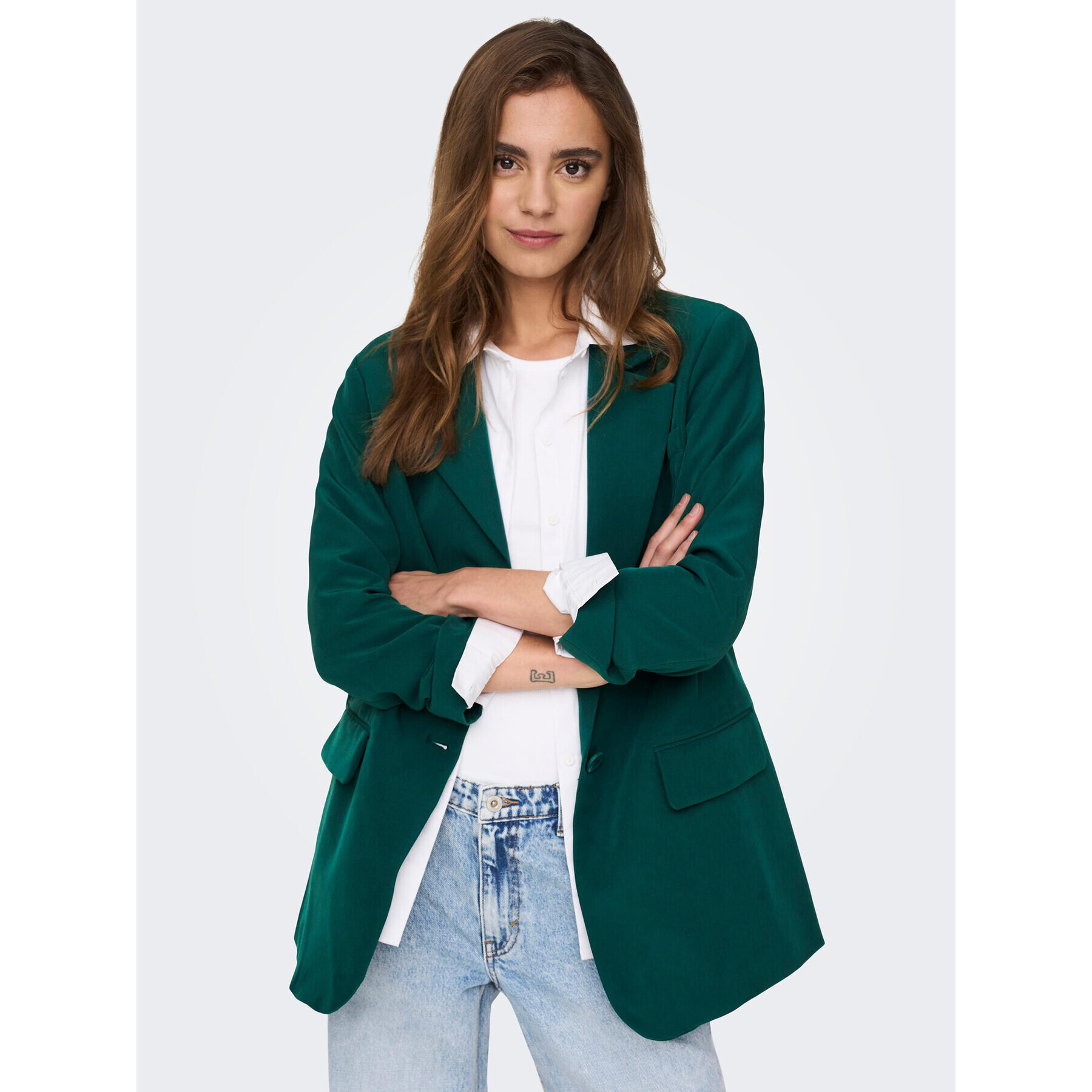 ONLY Sacou 15245698 Verde Oversize - Pled.ro