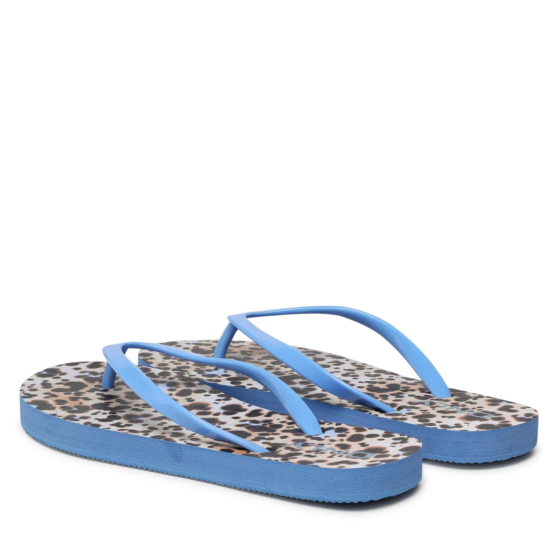 ONLY Shoes Flip flop Onllitzia Printed Flip Flop 15289331 Albastru - Pled.ro