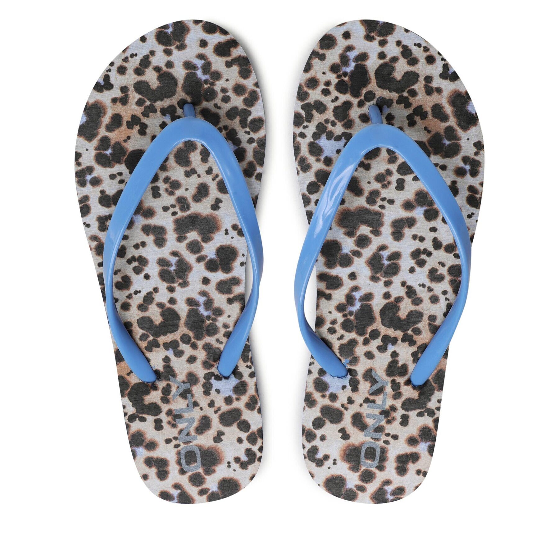 ONLY Shoes Flip flop Onllitzia Printed Flip Flop 15289331 Albastru - Pled.ro