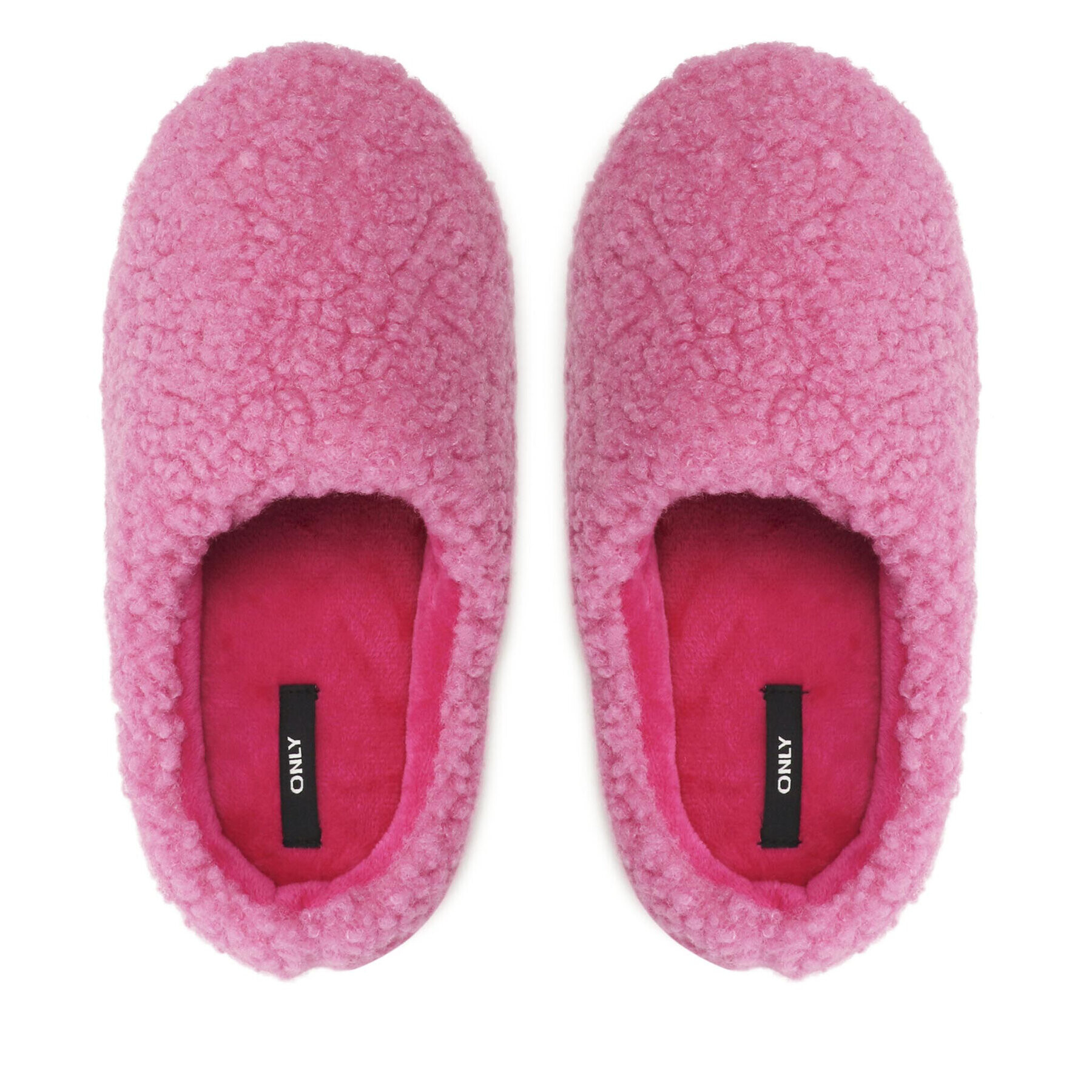 ONLY Shoes Papuci de casă Onlhoney-1 Fluffy Slipper 15271648 Roz - Pled.ro