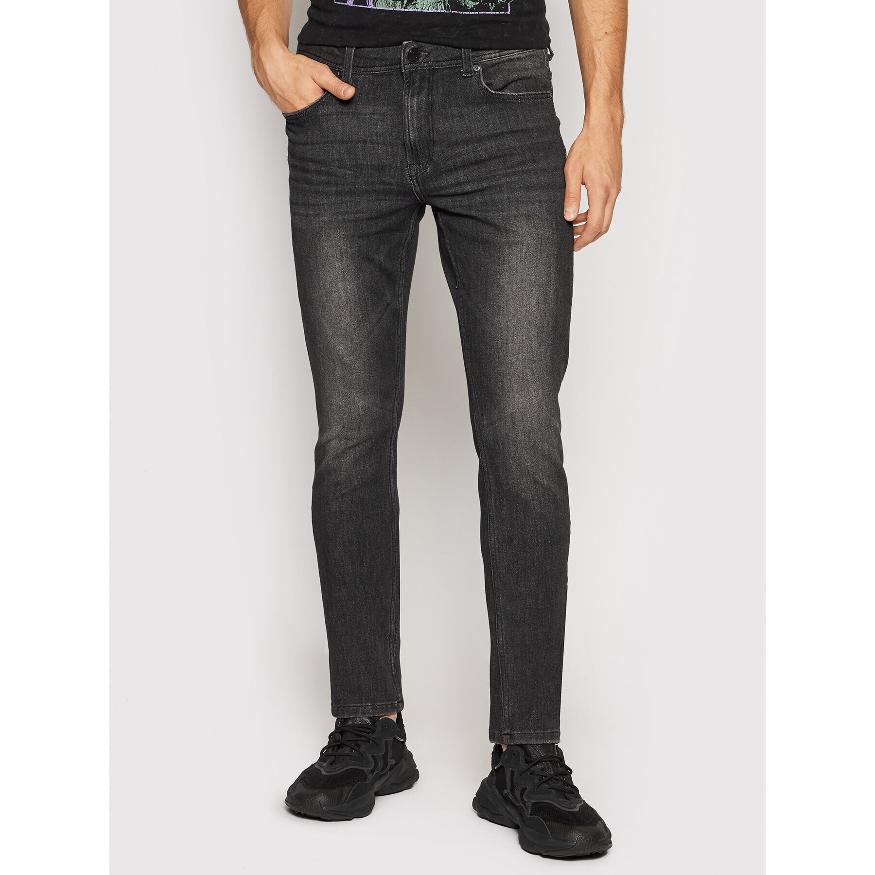 Only & Sons Blugi Loom 22020511 Negru Slim Fit - Pled.ro