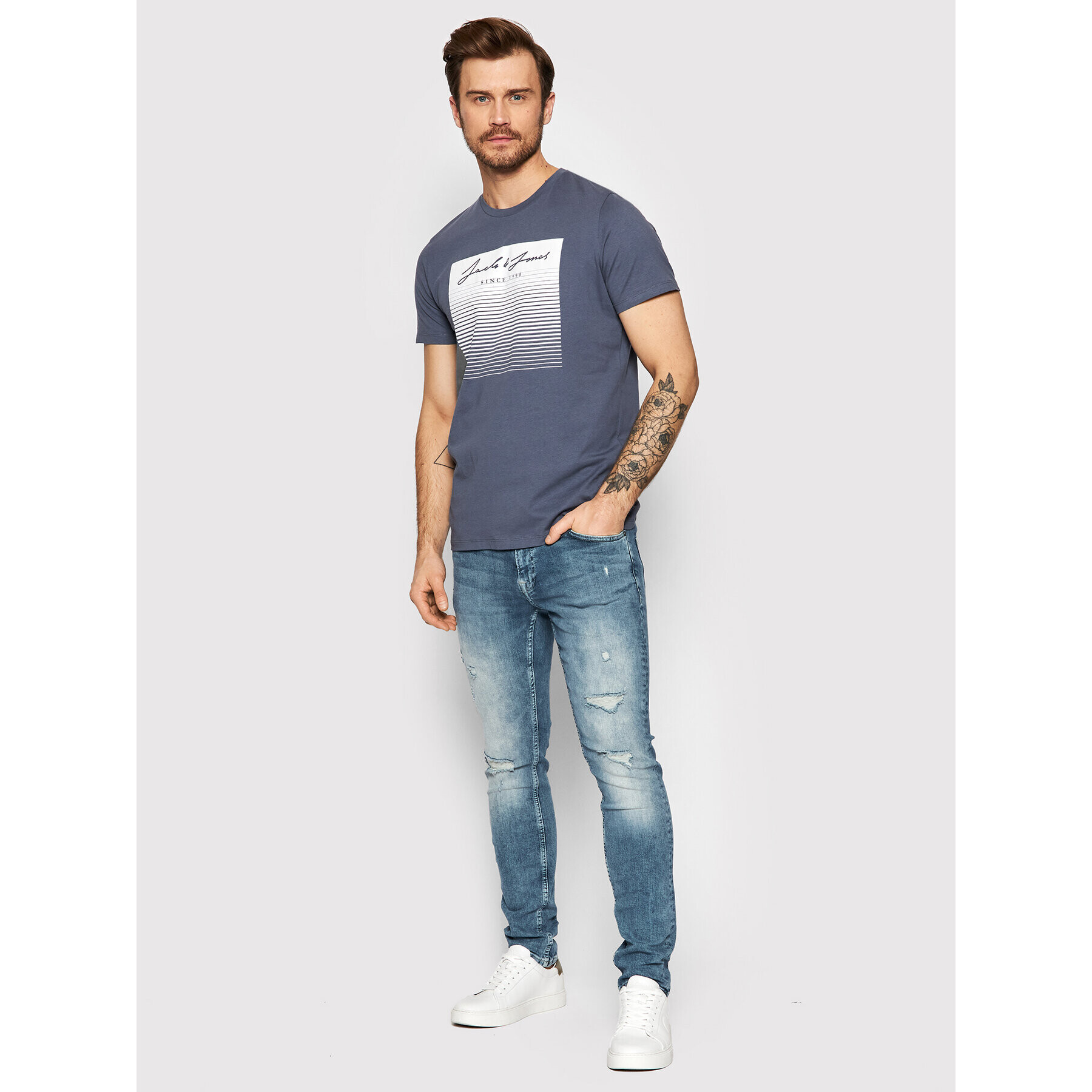 Only & Sons Blugi Loom 22022203 Albastru Slim Fit - Pled.ro