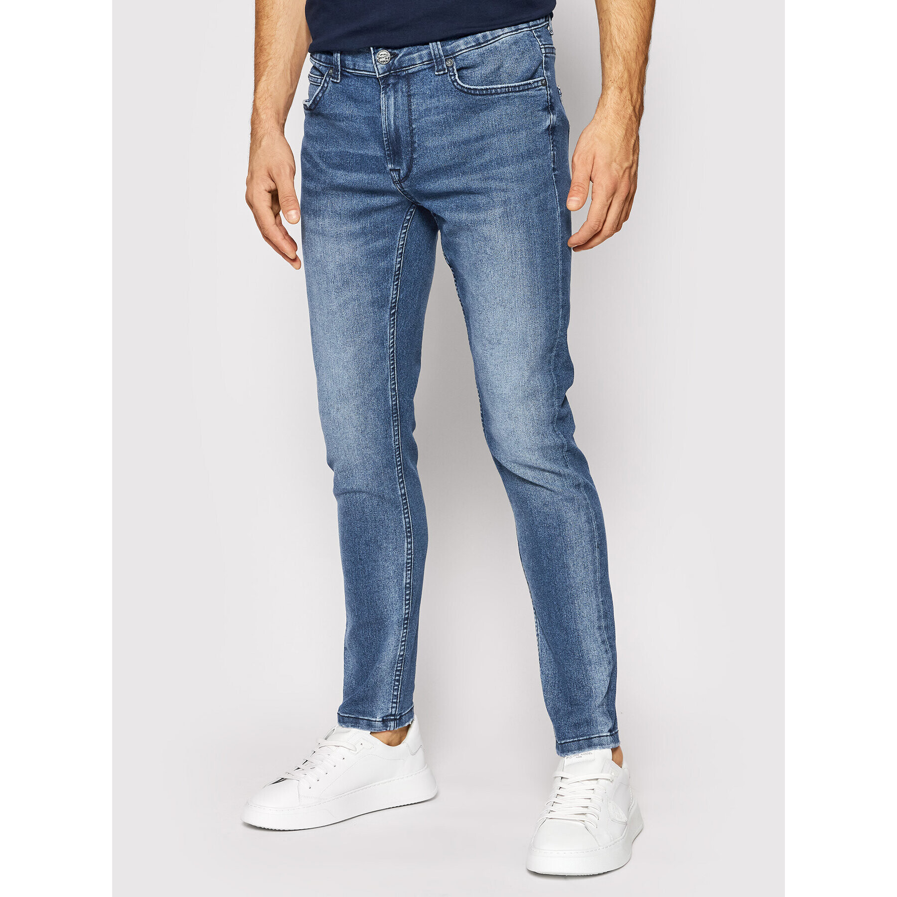 Only & Sons Blugi Warp 22020747 Albastru Skinny Fit - Pled.ro