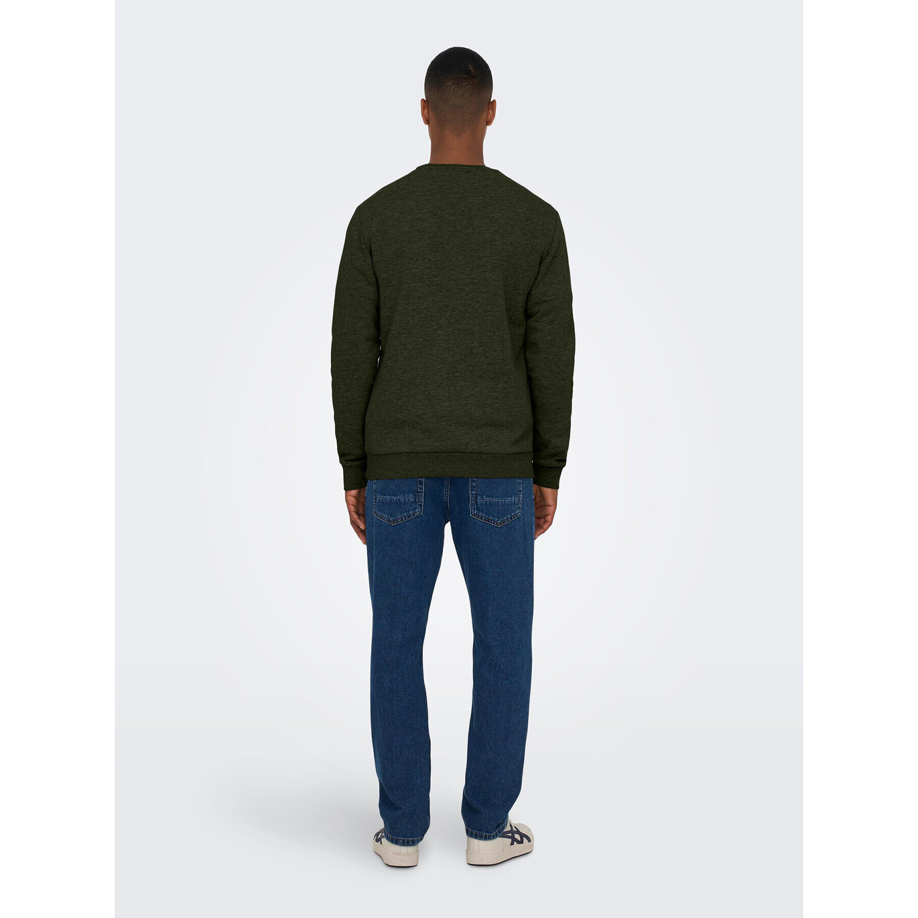 Only & Sons Bluză 22018683 Verde Regular Fit - Pled.ro