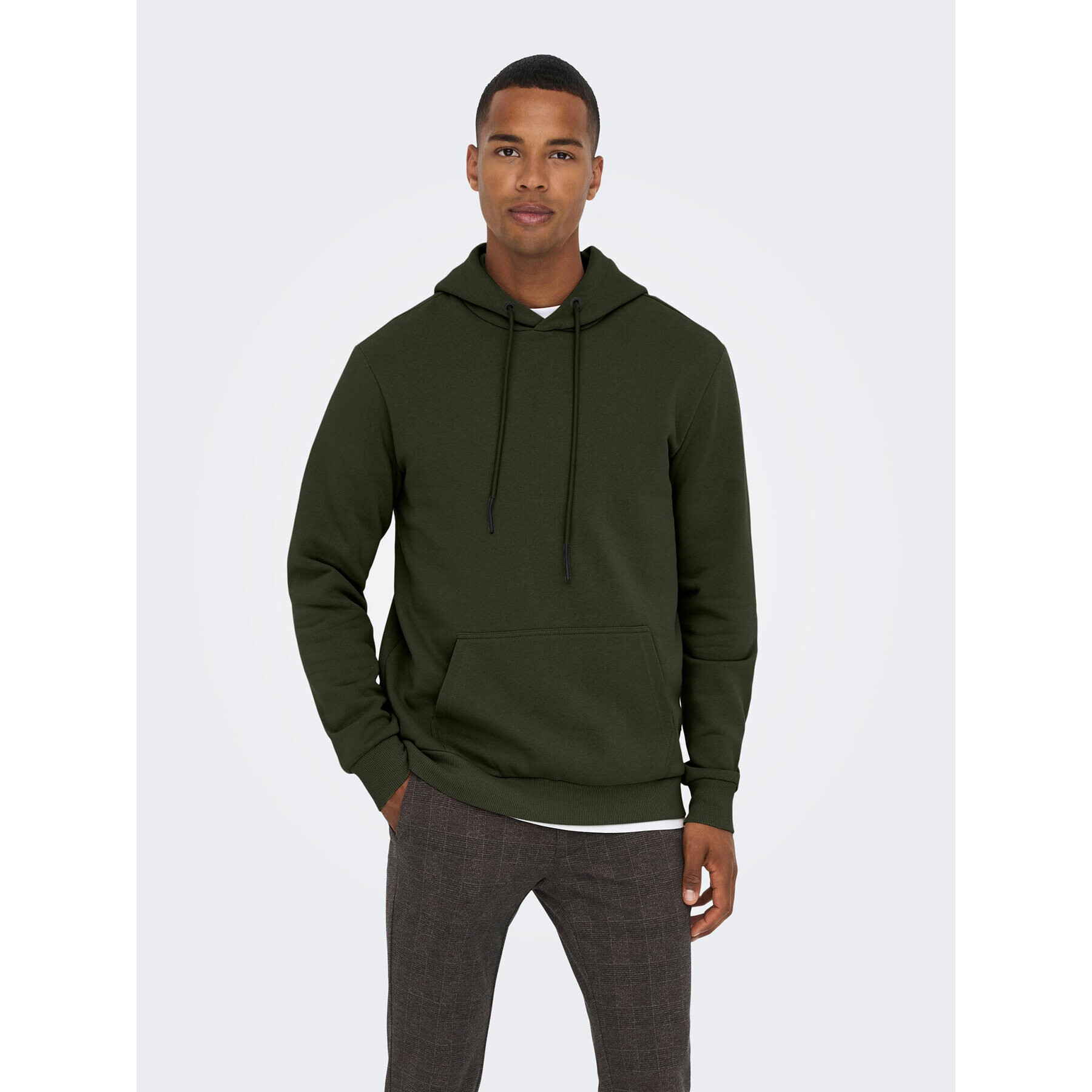 Only & Sons Bluză Cares 22018685 Verde Regular Fit - Pled.ro