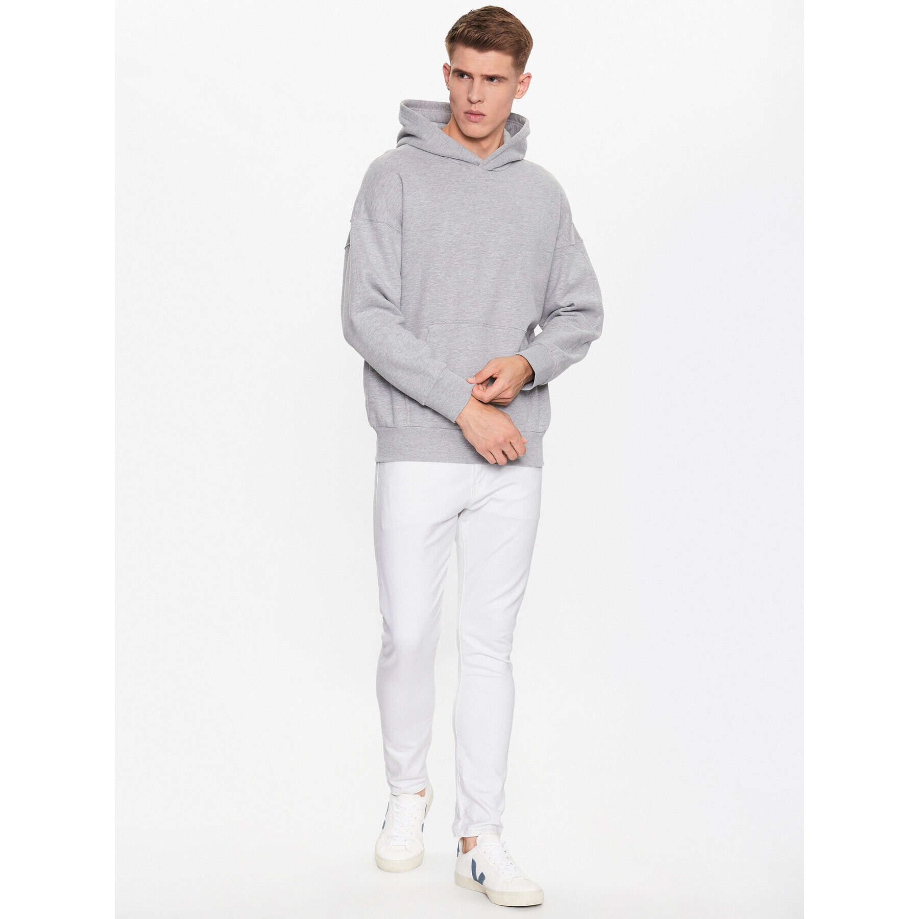 Only & Sons Bluză Dan 22026661 Gri Relaxed Fit - Pled.ro