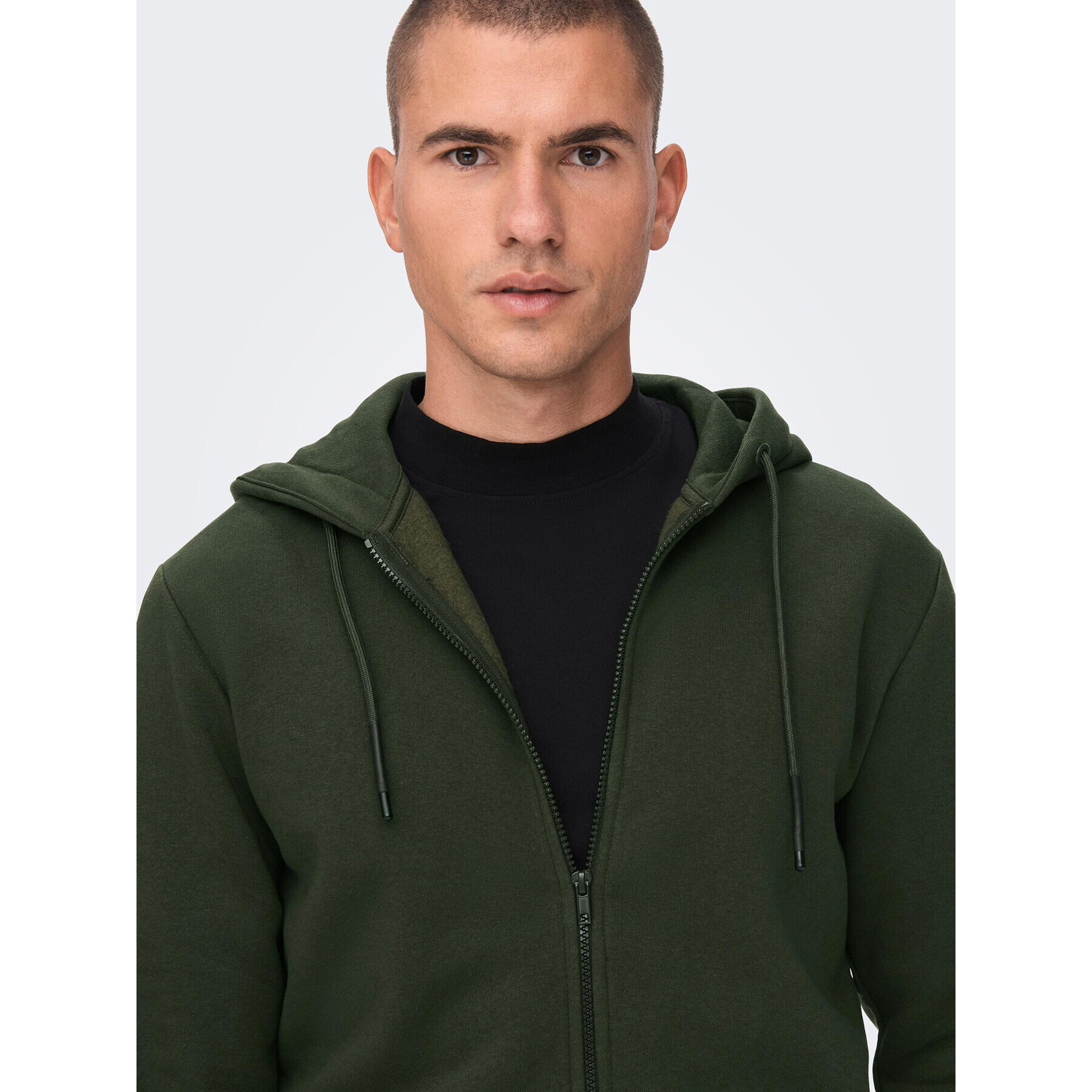 Only & Sons Bluză Ceres 22018684 Verde Regular Fit - Pled.ro