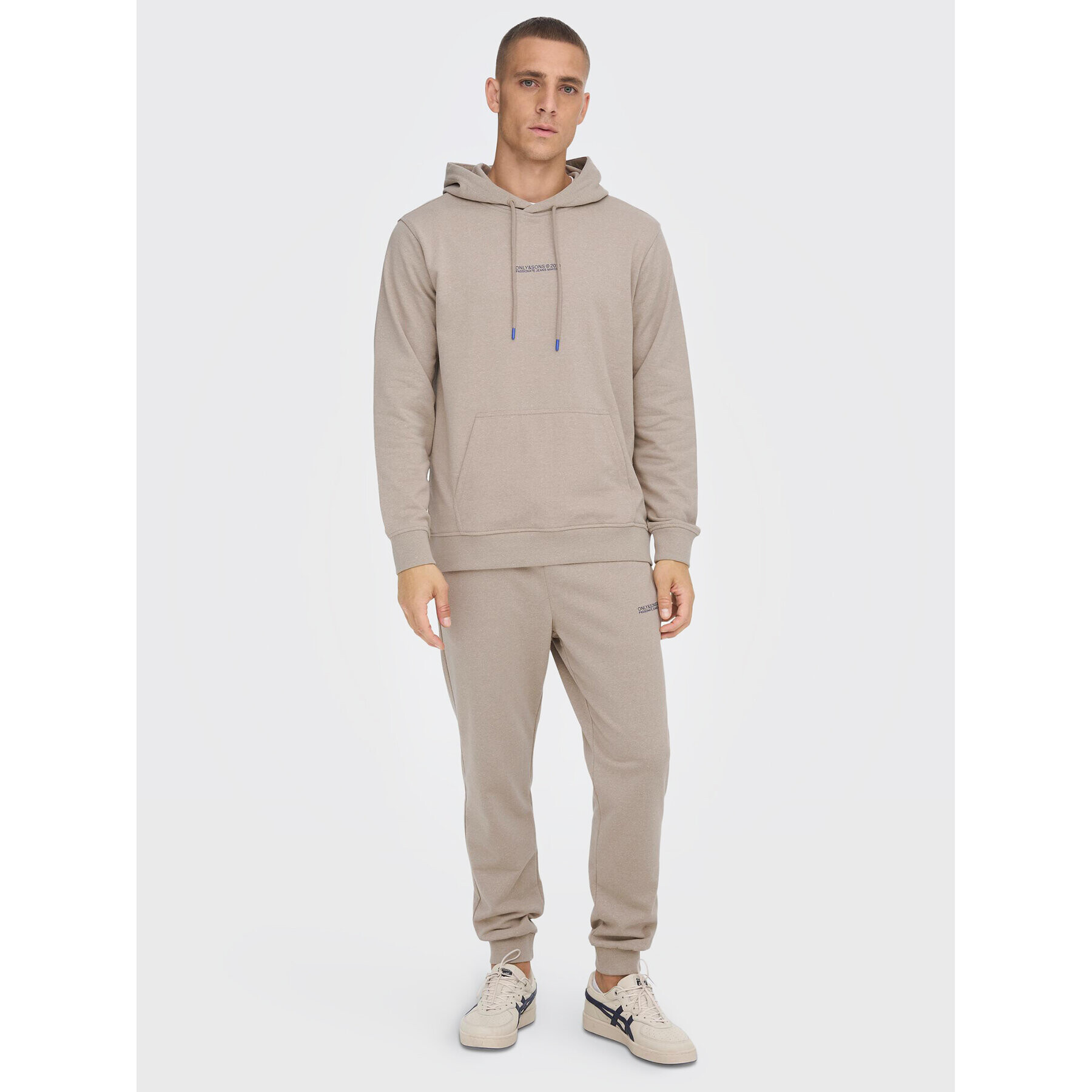 Only & Sons Bluză Elon 22023842 Bej Regular Fit - Pled.ro