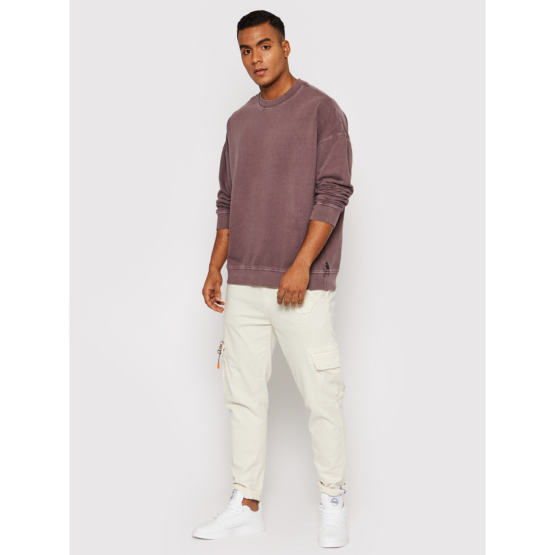 Only & Sons Bluză Ron 22020929 Vișiniu Relaxed Fit - Pled.ro