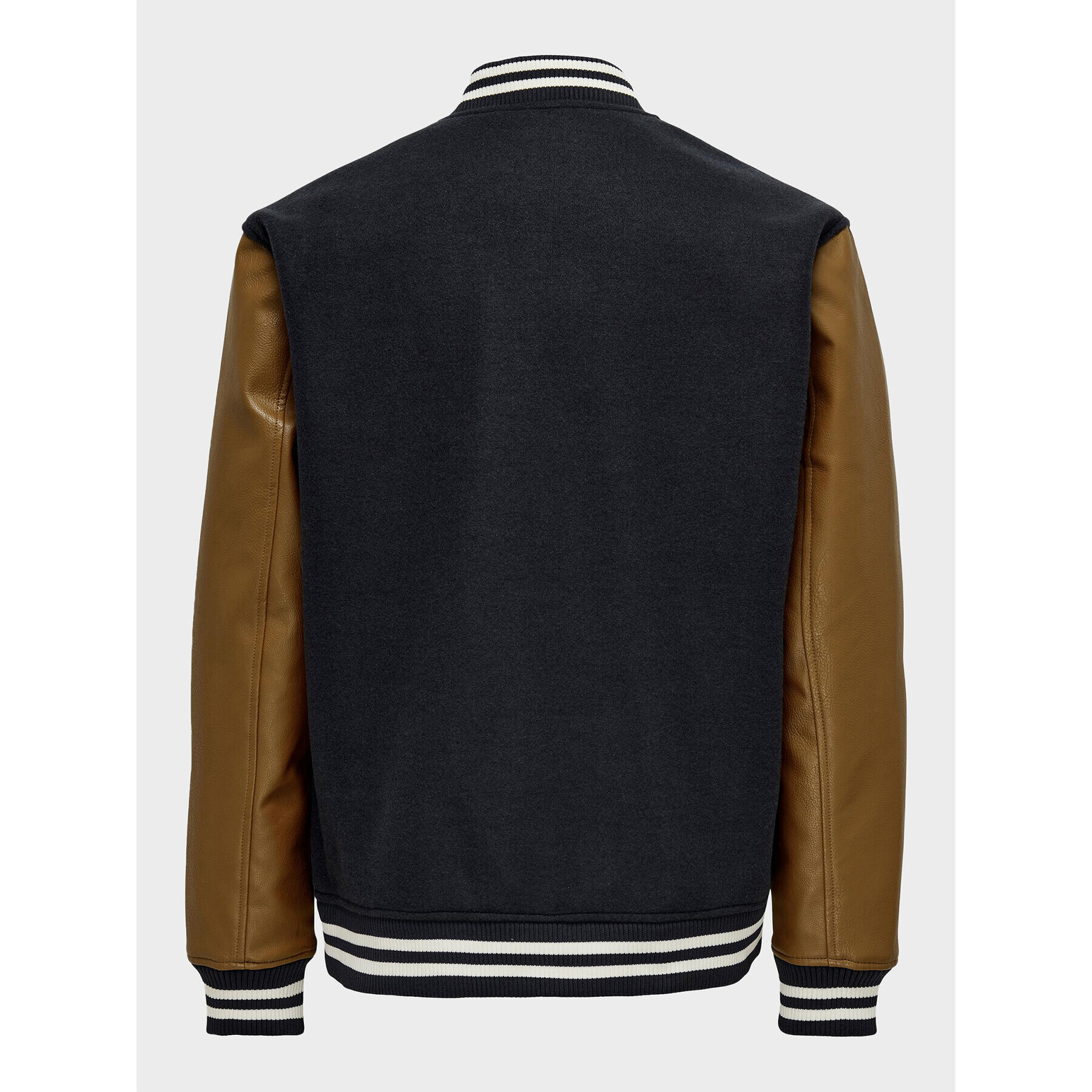 Only & Sons Geacă bomber Jay Varsity 22022572 Bleumarin Regular Fit - Pled.ro