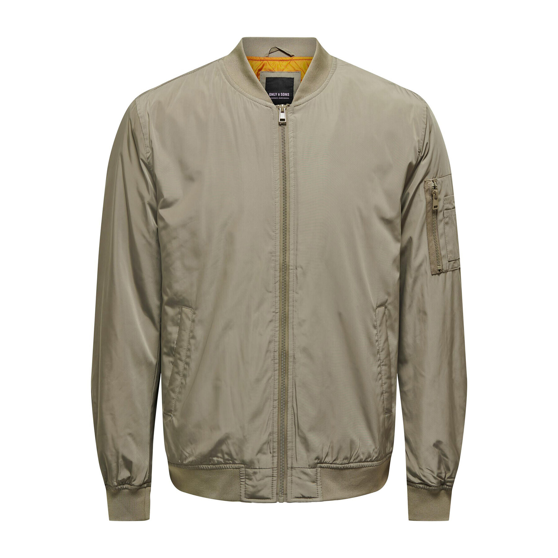 Only & Sons Geacă bomber Joshua 22023287 Bej Regular Fit - Pled.ro