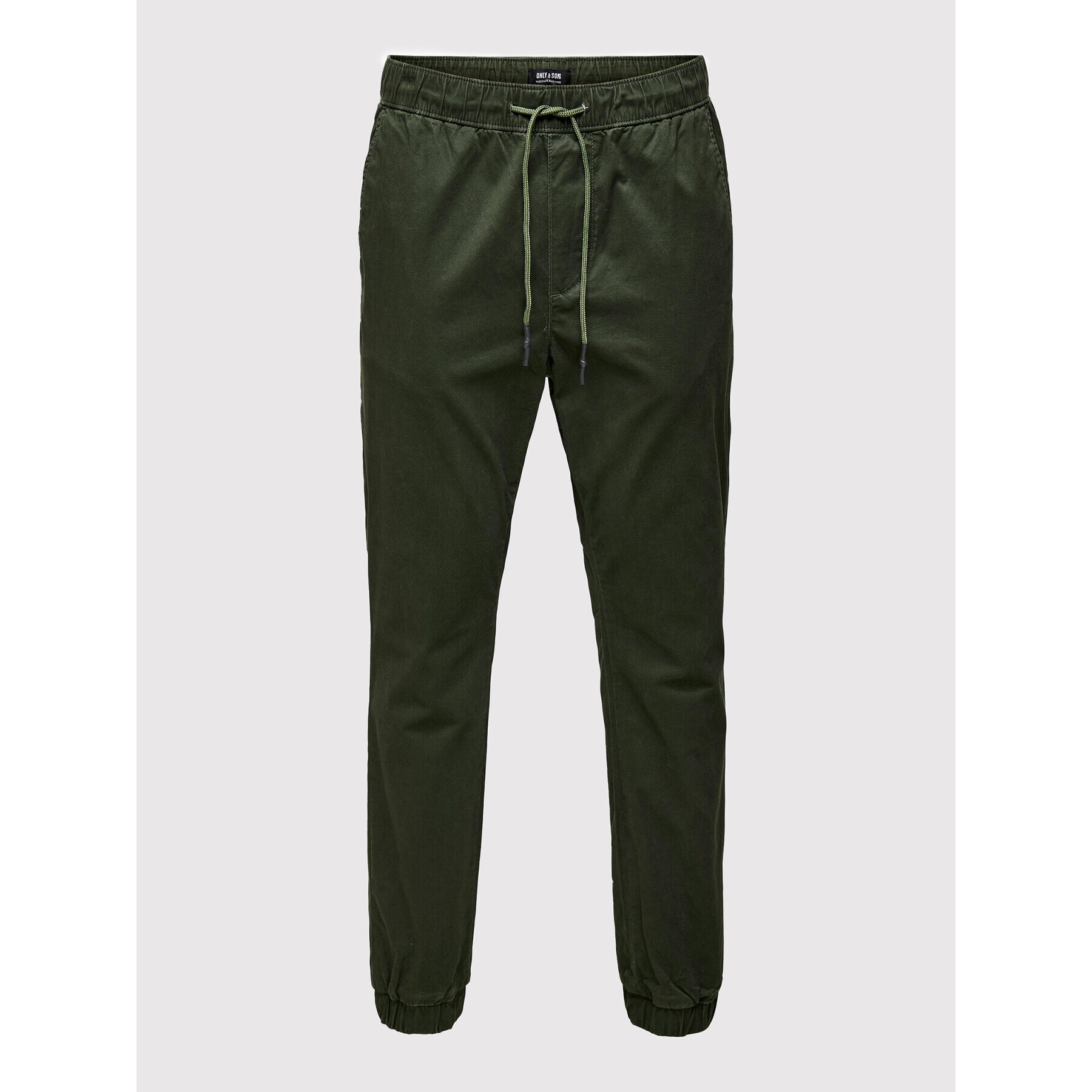 Only & Sons Joggers Linus 22018661 Verde Tapered Fit - Pled.ro