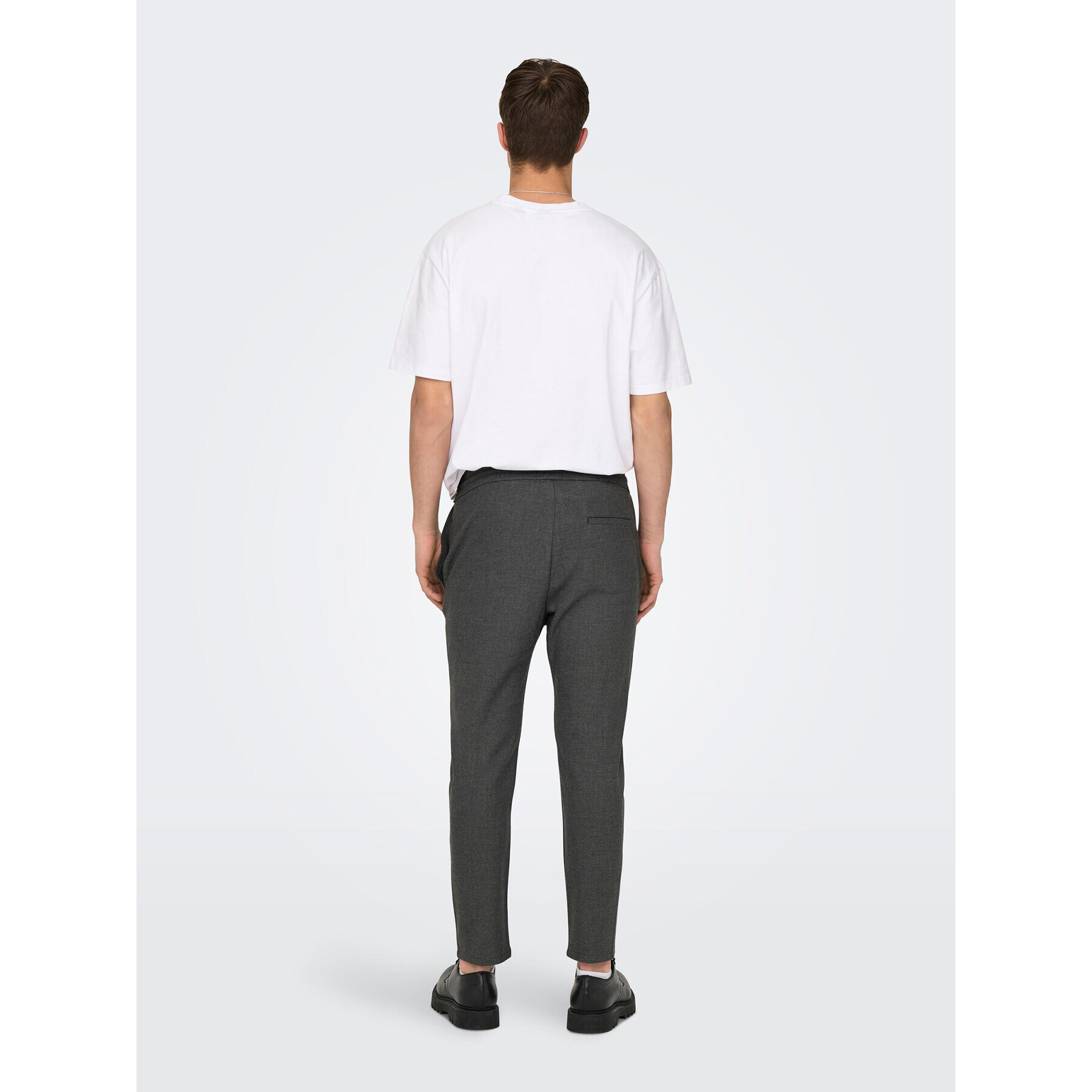 Only & Sons Pantaloni chino 22024459 Gri Tapered Fit - Pled.ro