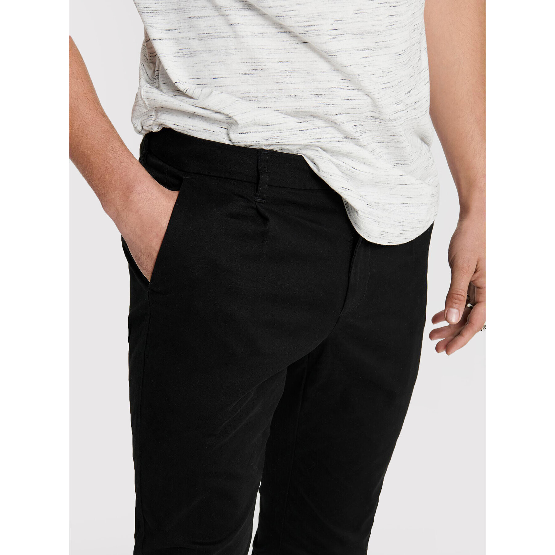 Only & Sons Pantaloni chino Cam 22016775 Negru Regular Fit - Pled.ro