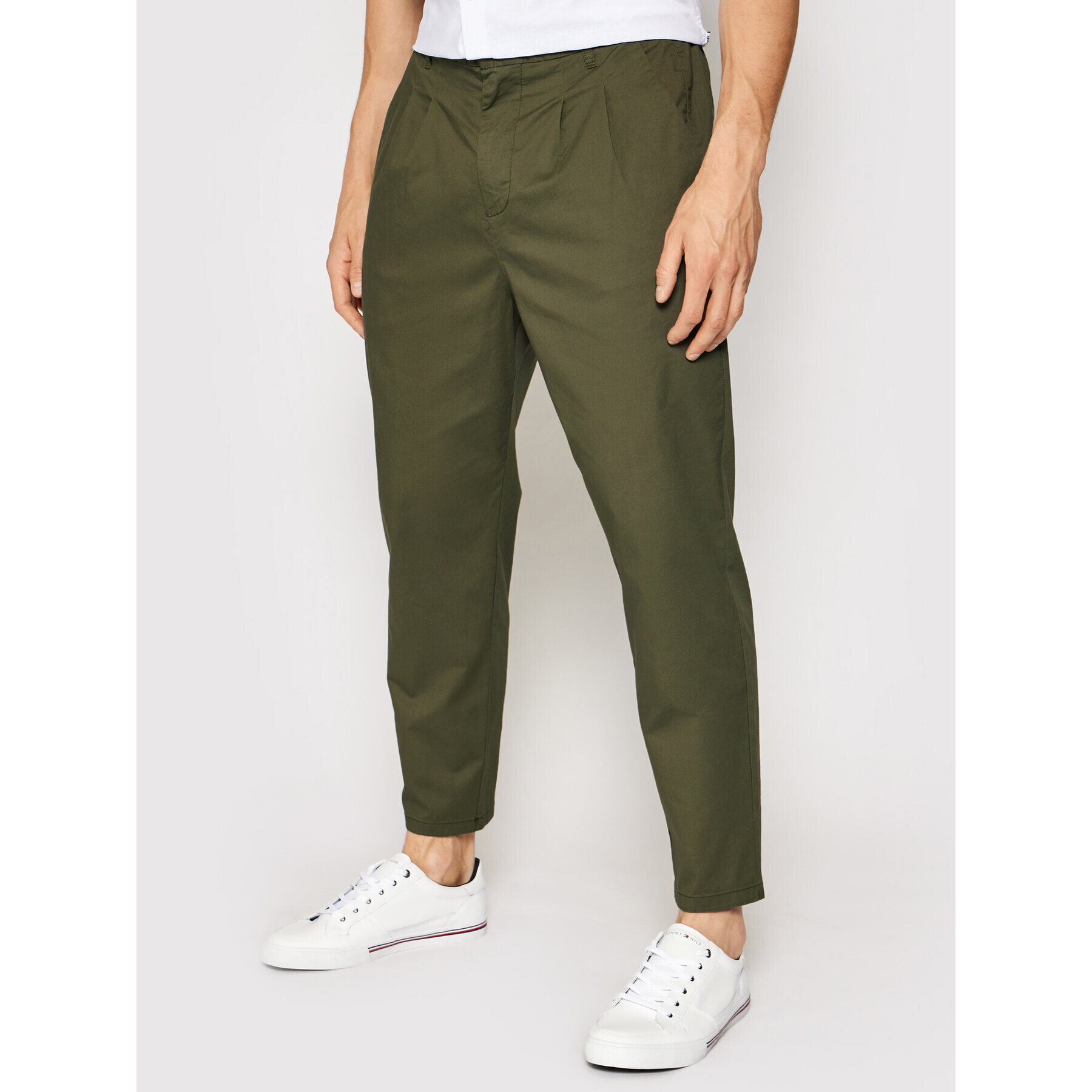 Only & Sons Pantaloni chino Dew 22019208 Verde Regular Fit - Pled.ro