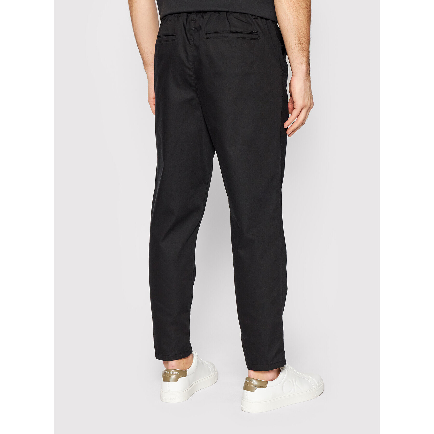 Only & Sons Pantaloni chino Dew 22021486 Negru Relaxed Fit - Pled.ro