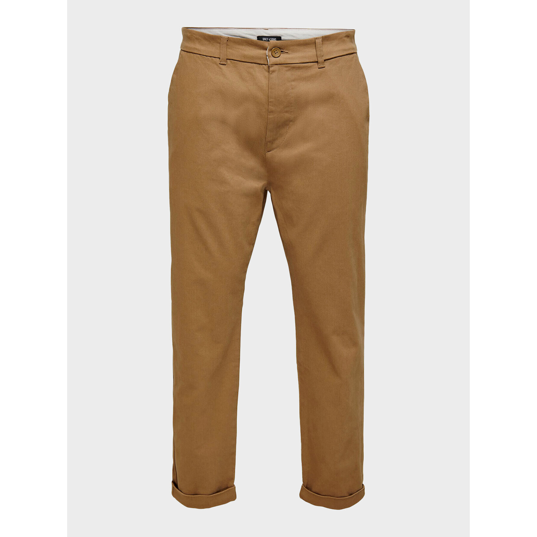 Only & Sons Pantaloni chino Kent 22020400 Maro Regular Fit - Pled.ro