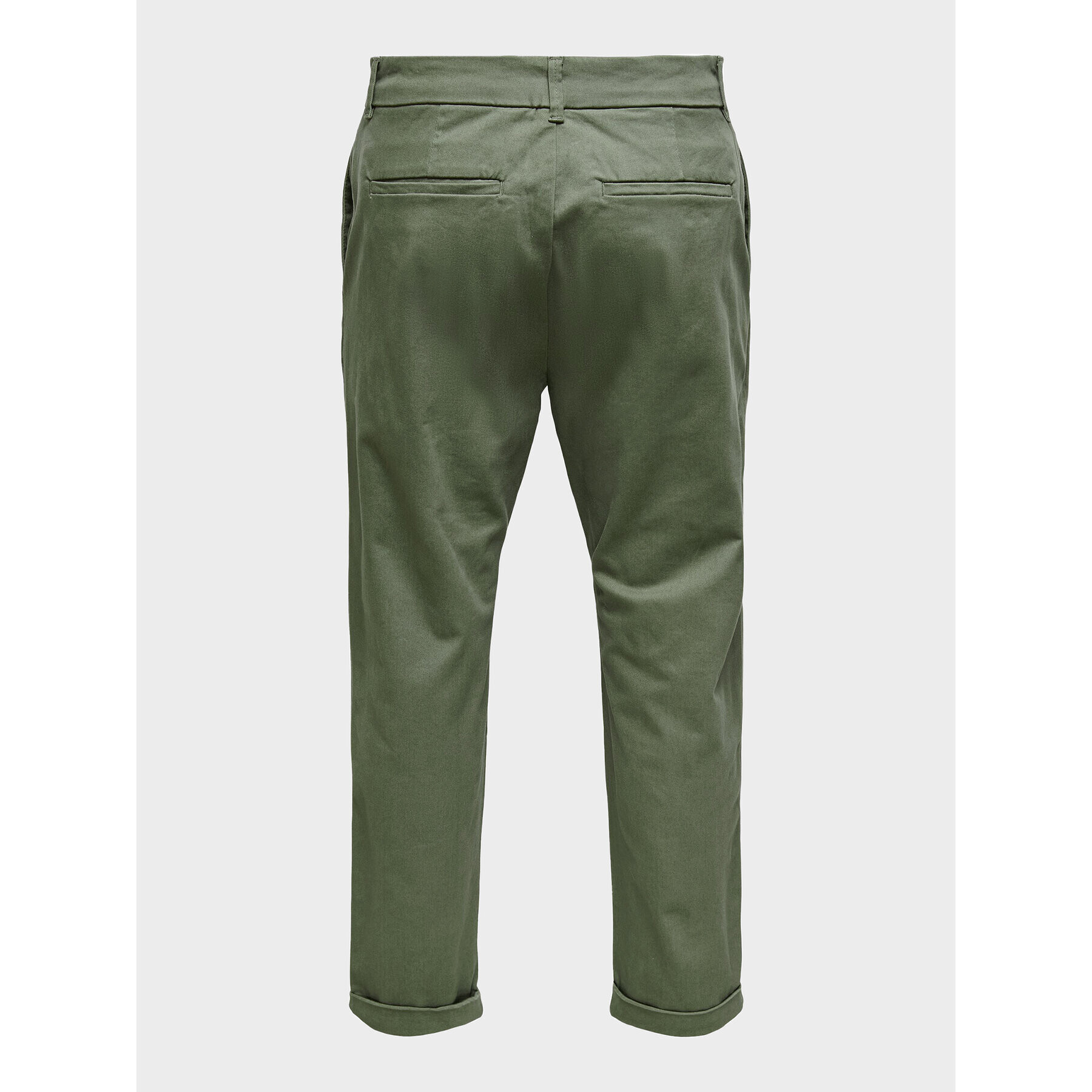 Only & Sons Pantaloni chino Kent 22020400 Verde Regular Fit - Pled.ro