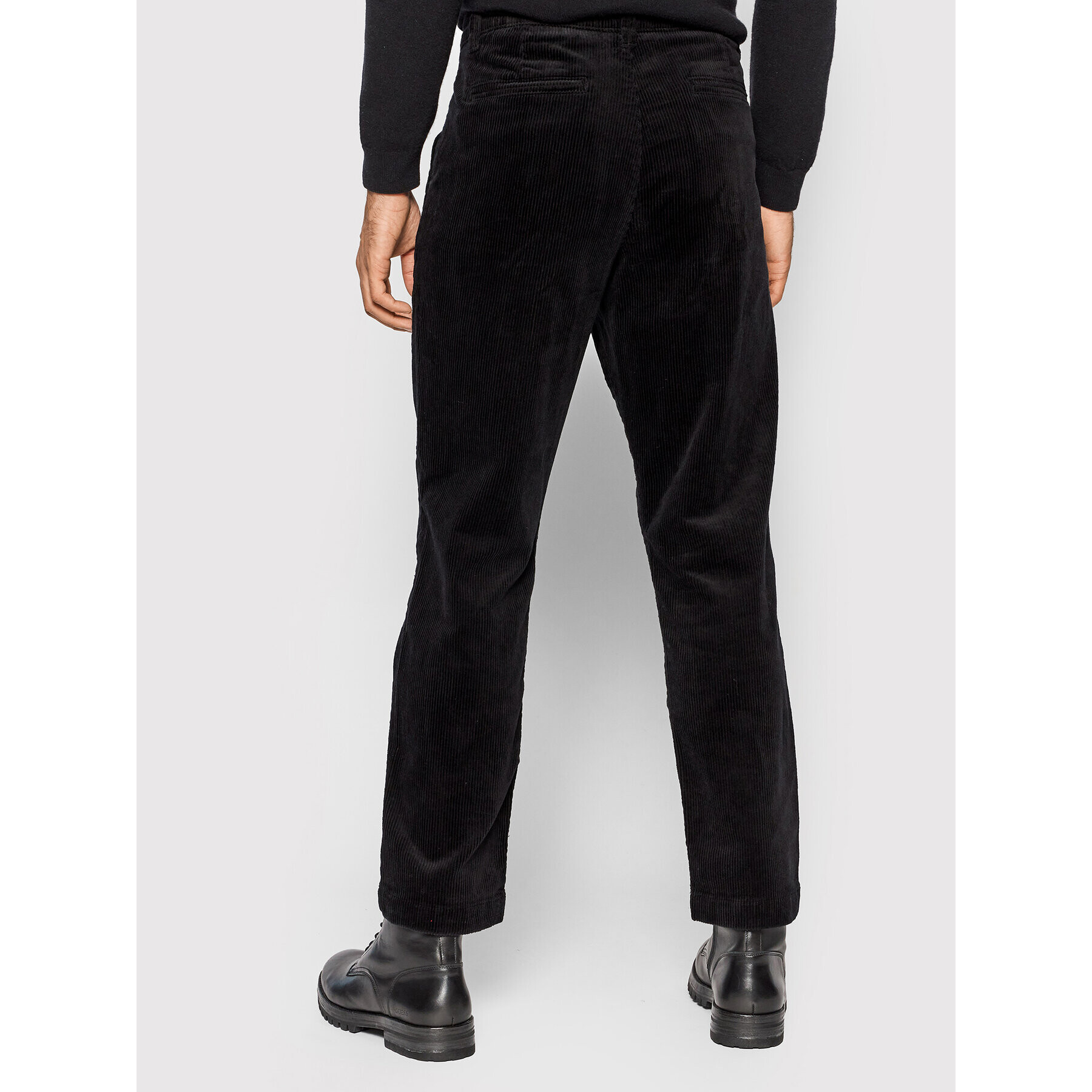 Only & Sons Pantaloni chino Ludvig 22020408 Negru Regular Fit - Pled.ro