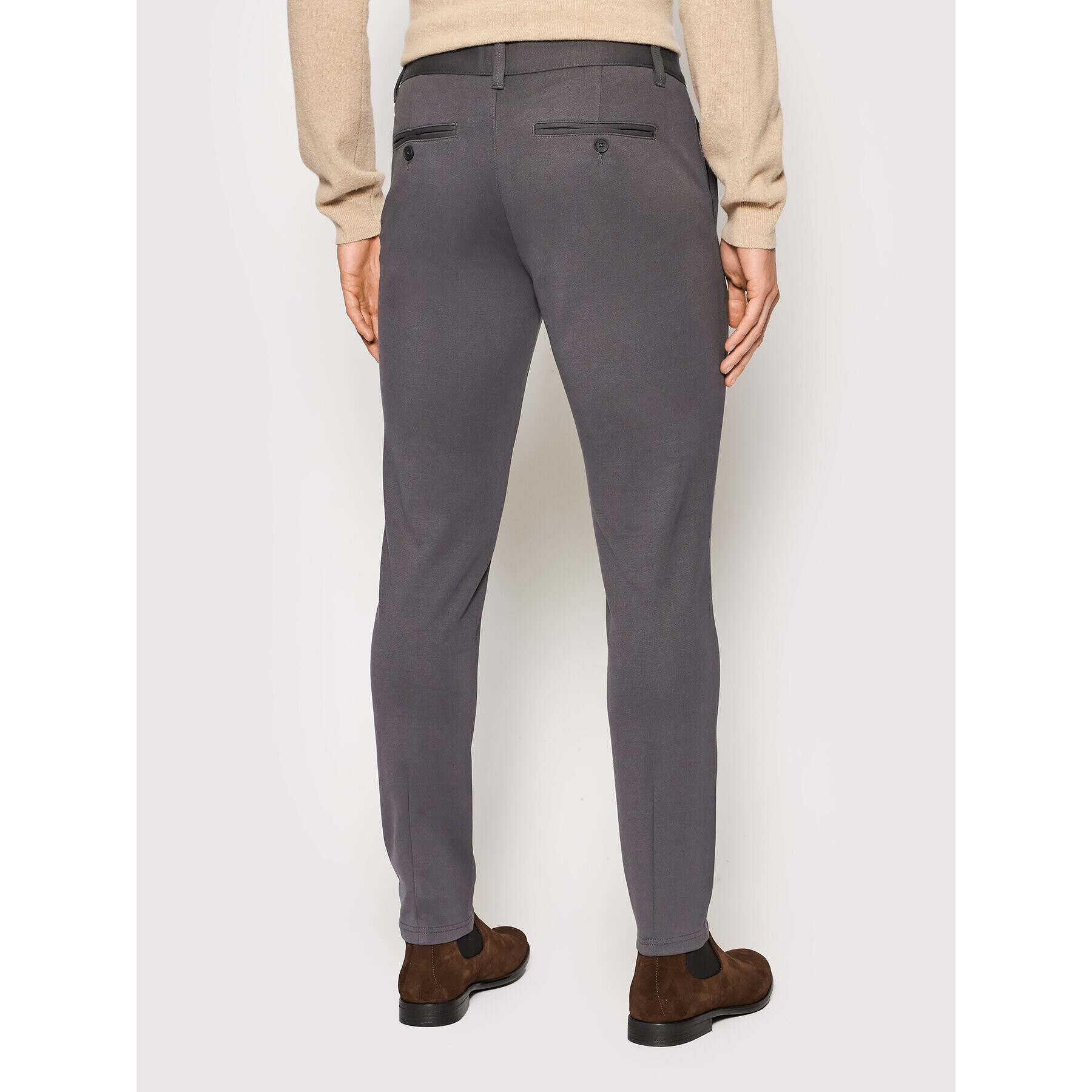 Only & Sons Pantaloni chino Mark 22010209 Gri Slim Fit - Pled.ro